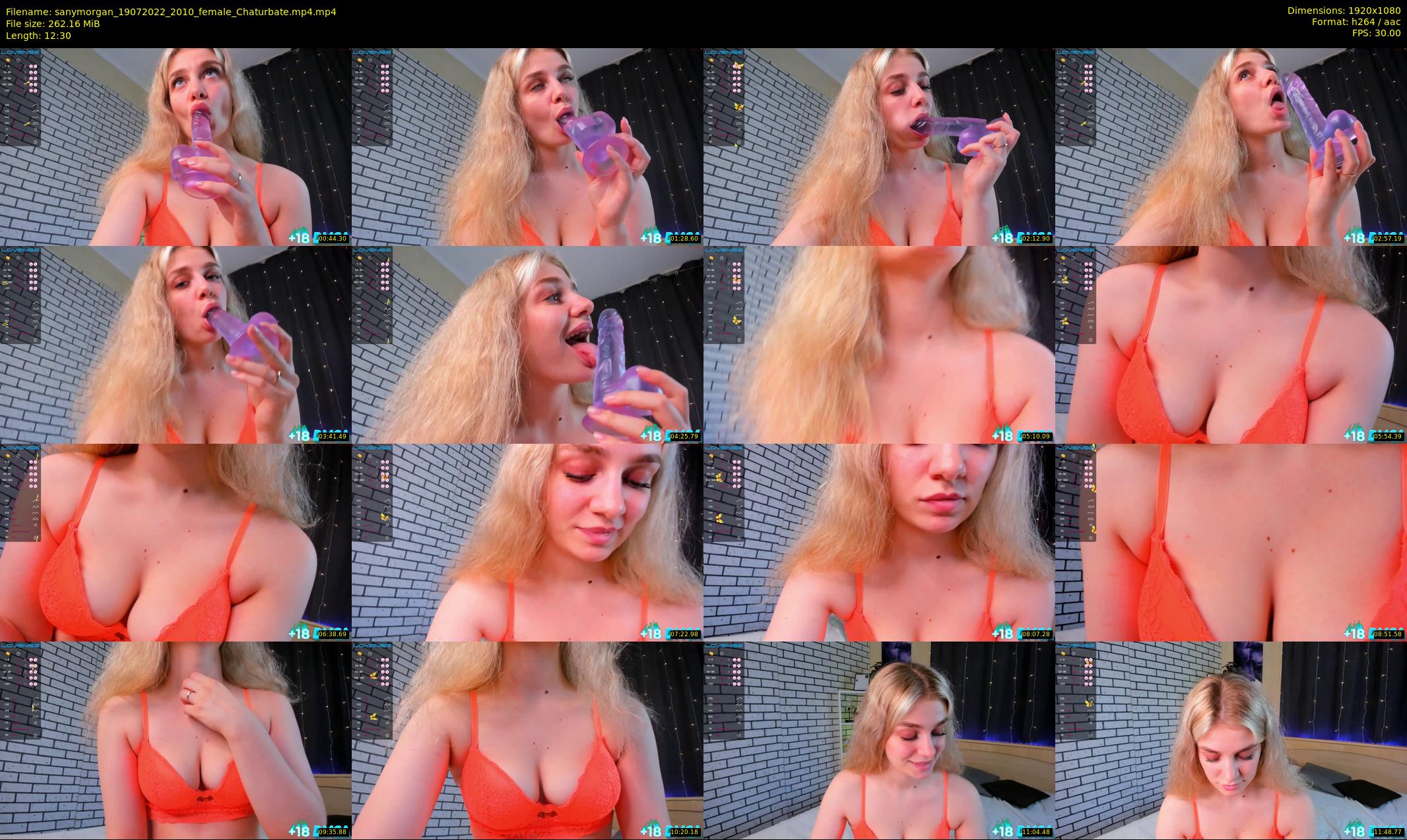 sanymorgan — 13 minute Chaturbate couple cam show recording, 1080p, Jul 19, 2022