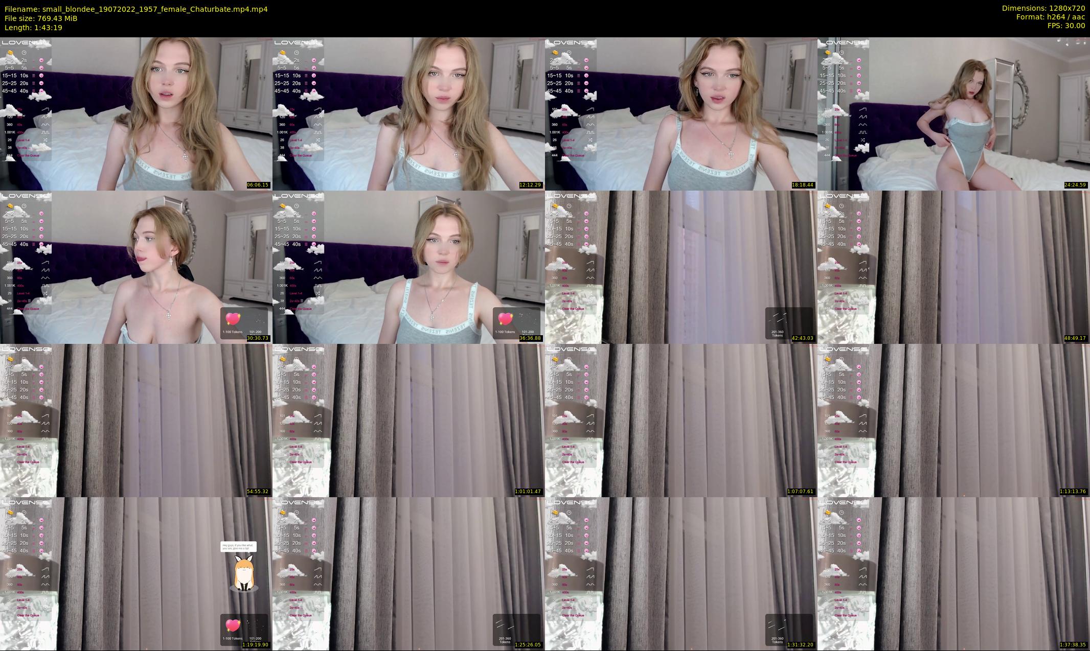 small_blondee — 104 minute Chaturbate female cam show recording, 720p, Jul 19, 2022