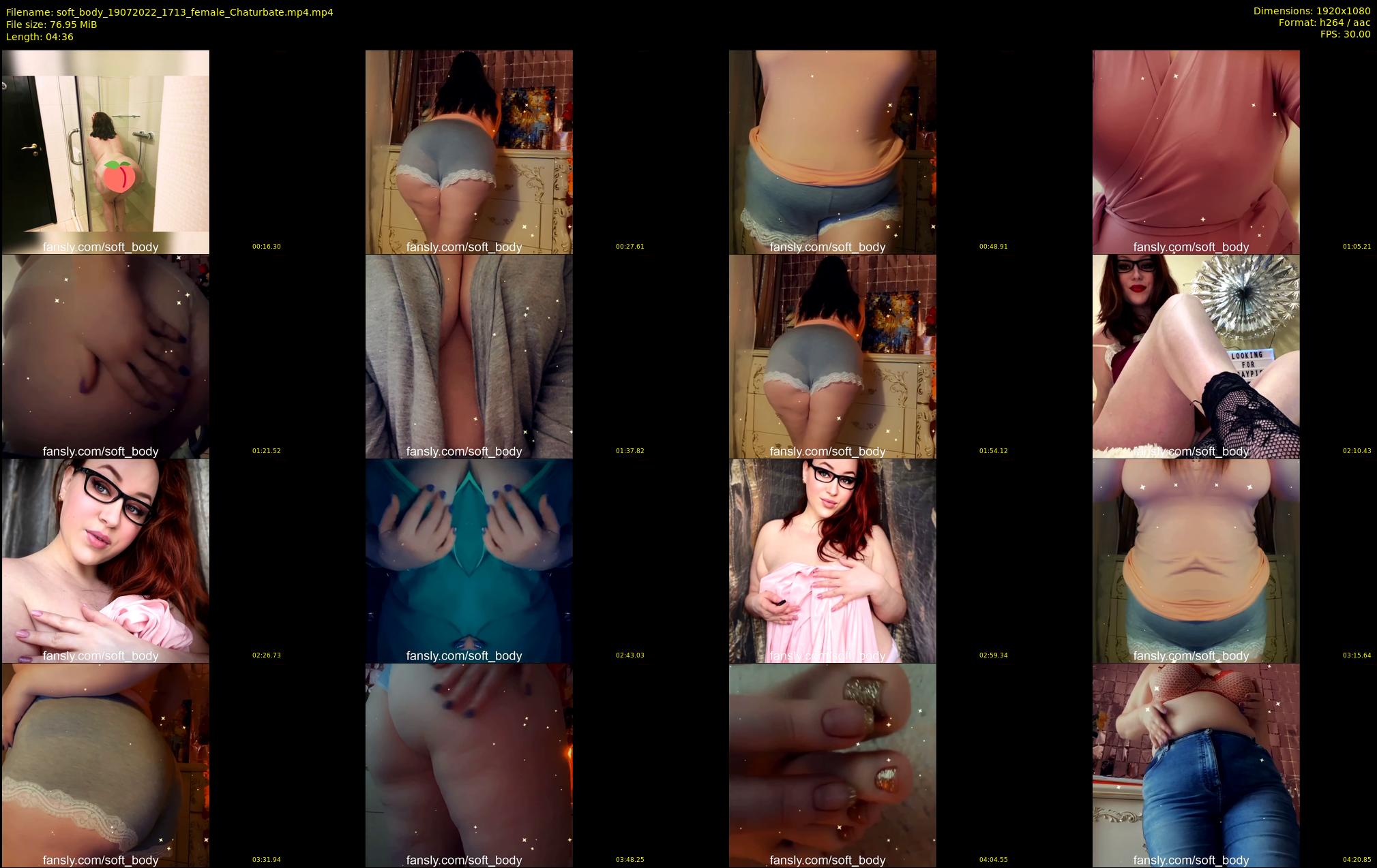 soft_body — 5 minute Chaturbate female cam show recording, 1080p, Jul 19, 2022