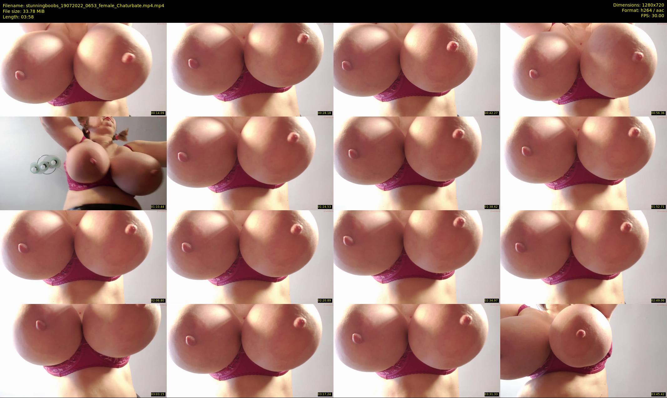stunningboobs — 4 minute Chaturbate female cam show recording, 720p, Jul 19, 2022