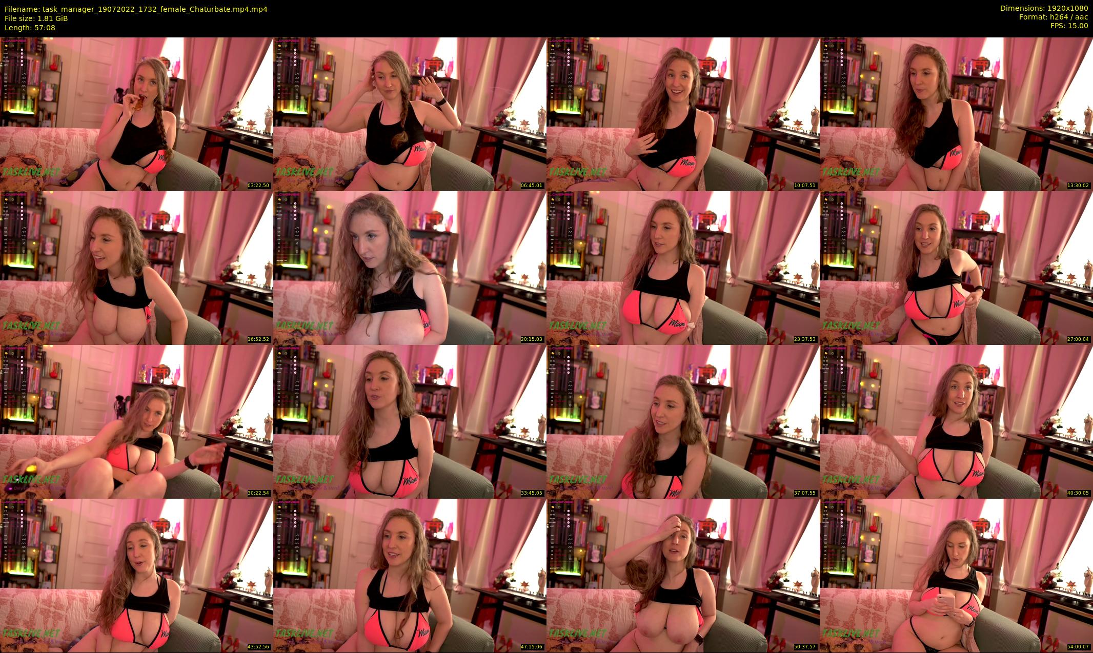 task_manager — 58 minute Chaturbate couple cam show recording, 1080p, Jul 19, 2022
