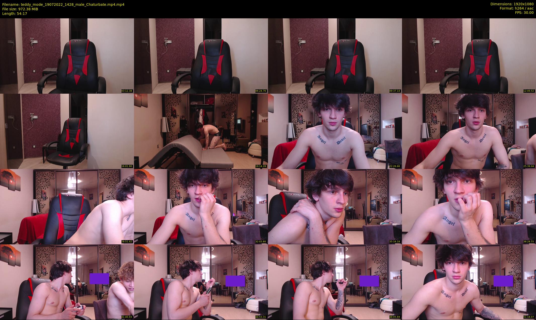 teddy_mode — 55 minute Chaturbate couple cam show recording, 1080p, Jul 19, 2022