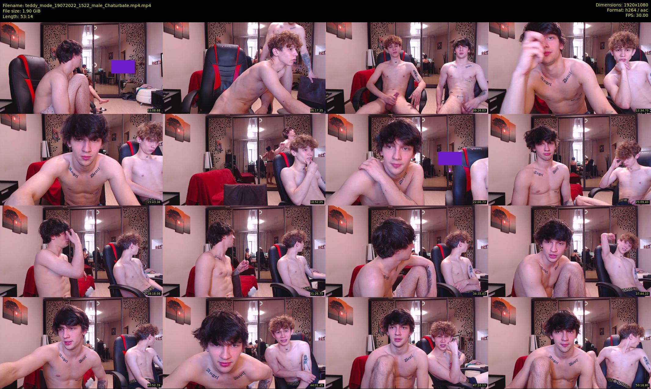 teddy_mode — 54 minute Chaturbate couple cam show recording, 1080p, Jul 19, 2022