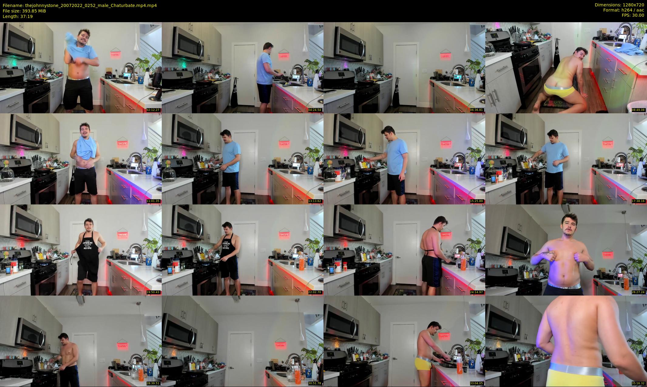 thejohnnystone — 38 minute Chaturbate male cam show recording, 720p, Jul 20, 2022