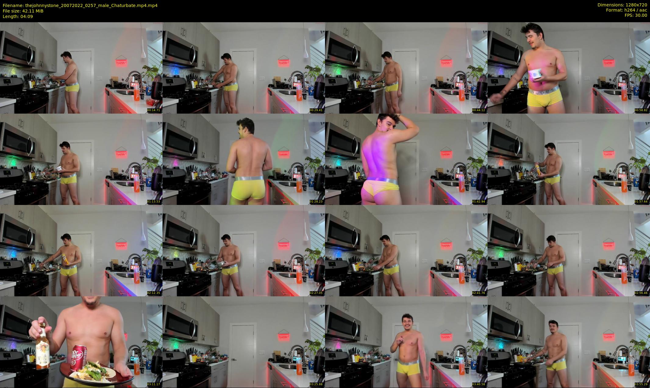 thejohnnystone — 5 minute Chaturbate male cam show recording, 720p, Jul 20, 2022