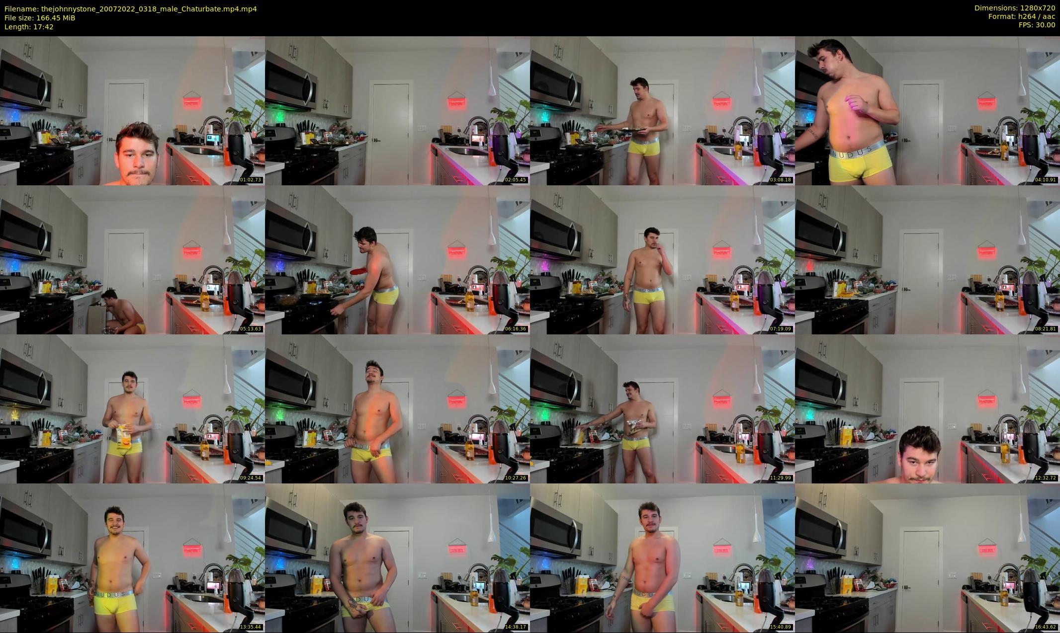 thejohnnystone — 18 minute Chaturbate male cam show recording, 720p, Jul 20, 2022