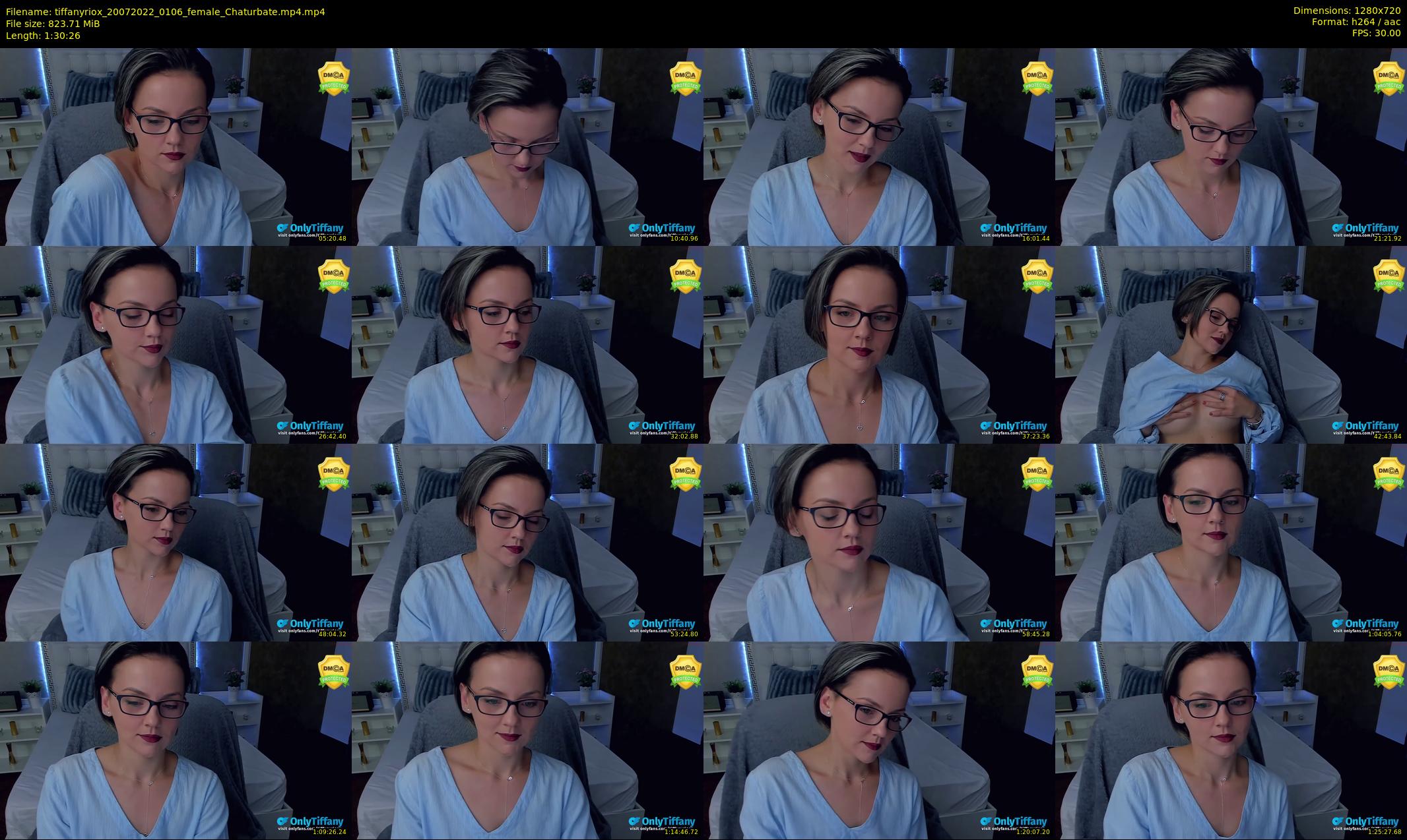tiffanyriox — 91 minute Chaturbate female cam show recording, 720p, Jul 20, 2022