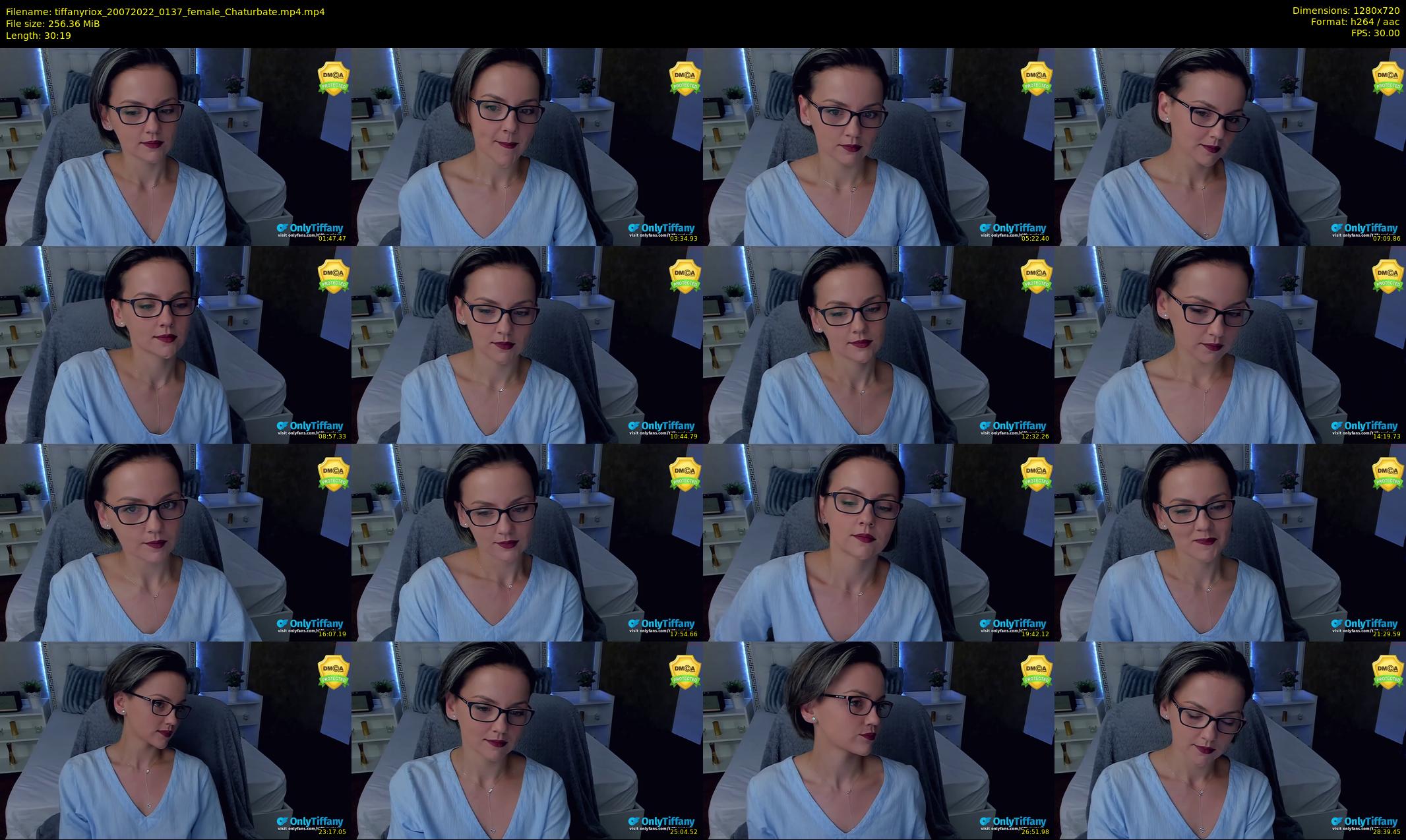 tiffanyriox — 31 minute Chaturbate female cam show recording, 720p, Jul 20, 2022