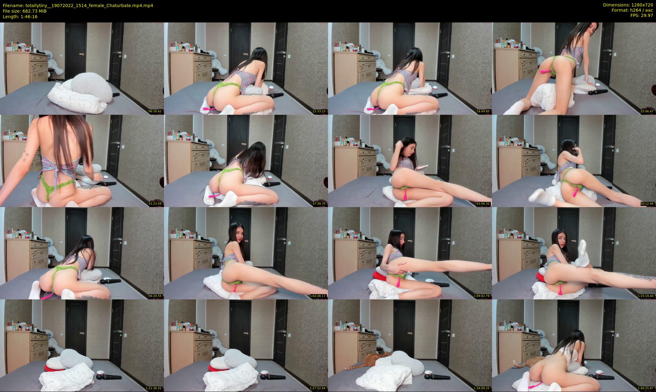 totallytiny_ — 107 minute Chaturbate female cam show recording, 720p, Jul 19, 2022