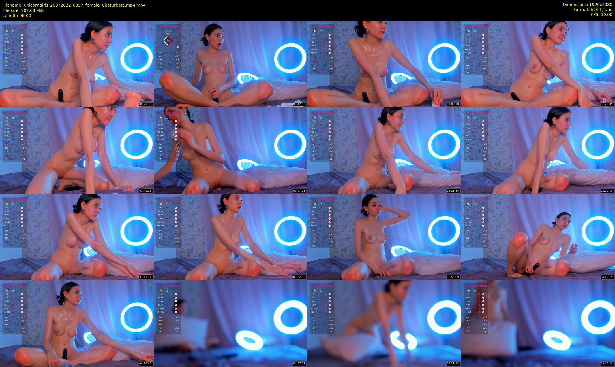 unicorngirls — 6 minute Chaturbate couple cam show recording, 1080p, Jul 20, 2022