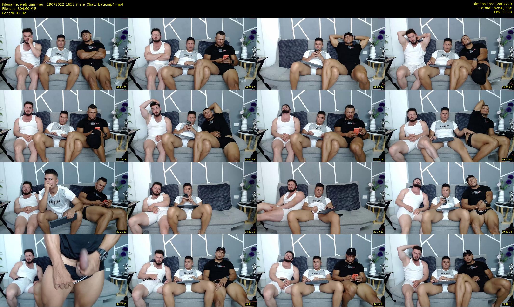web_gammer_ — 43 minute Chaturbate male cam show recording, 720p, Jul 19, 2022