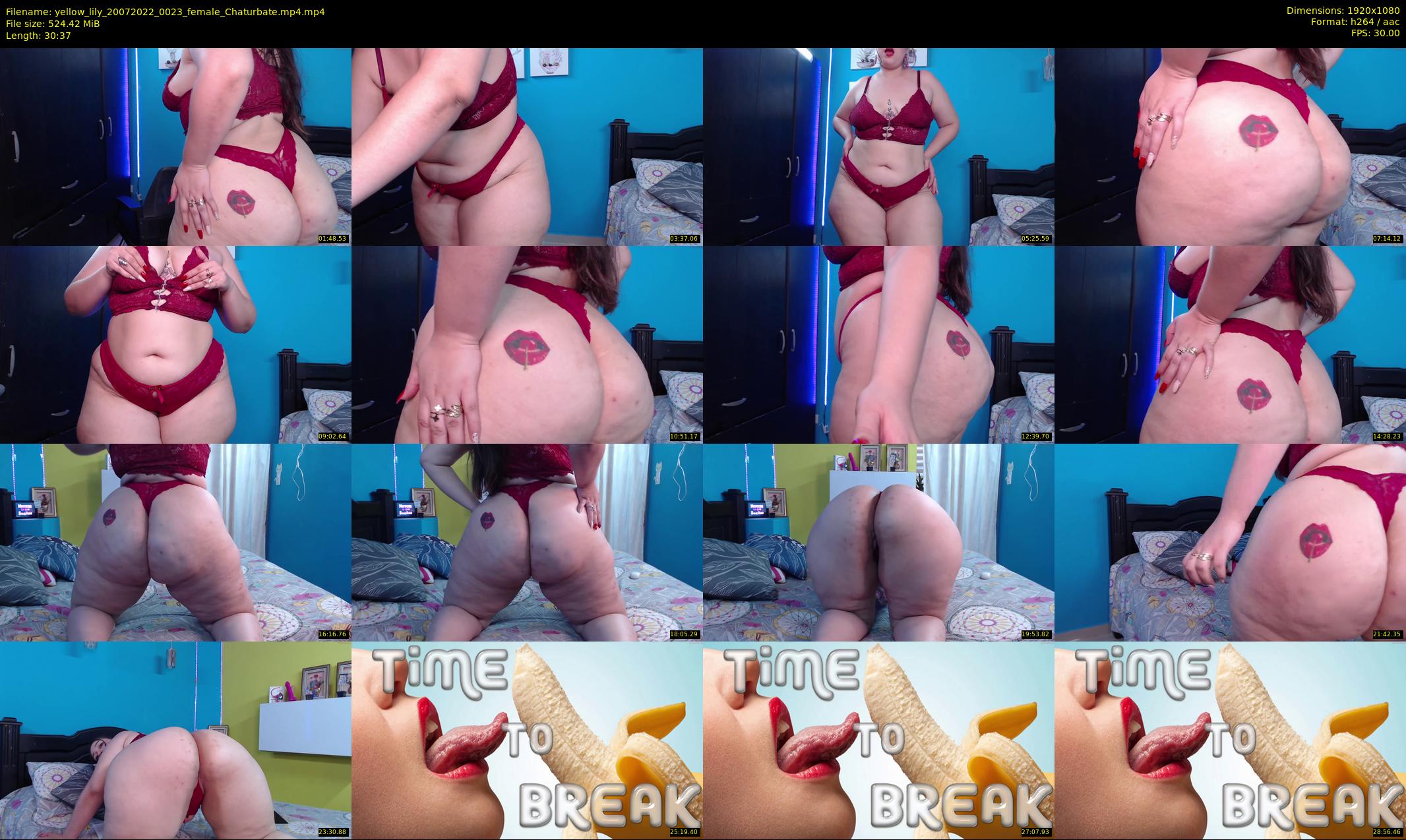 yellow_lily — 31 minute Chaturbate female cam show recording, 1080p, Jul 20, 2022