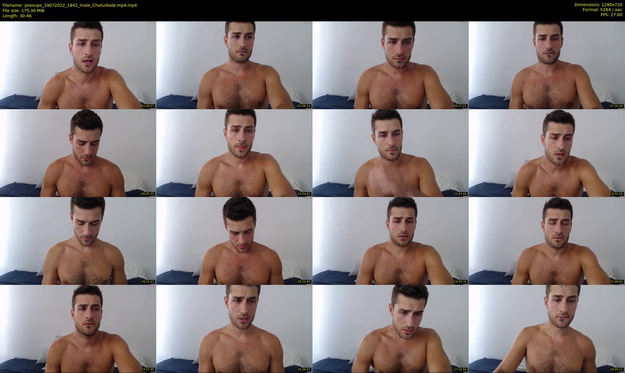 yoooups — 31 minute Chaturbate male cam show recording, 720p, Jul 19, 2022