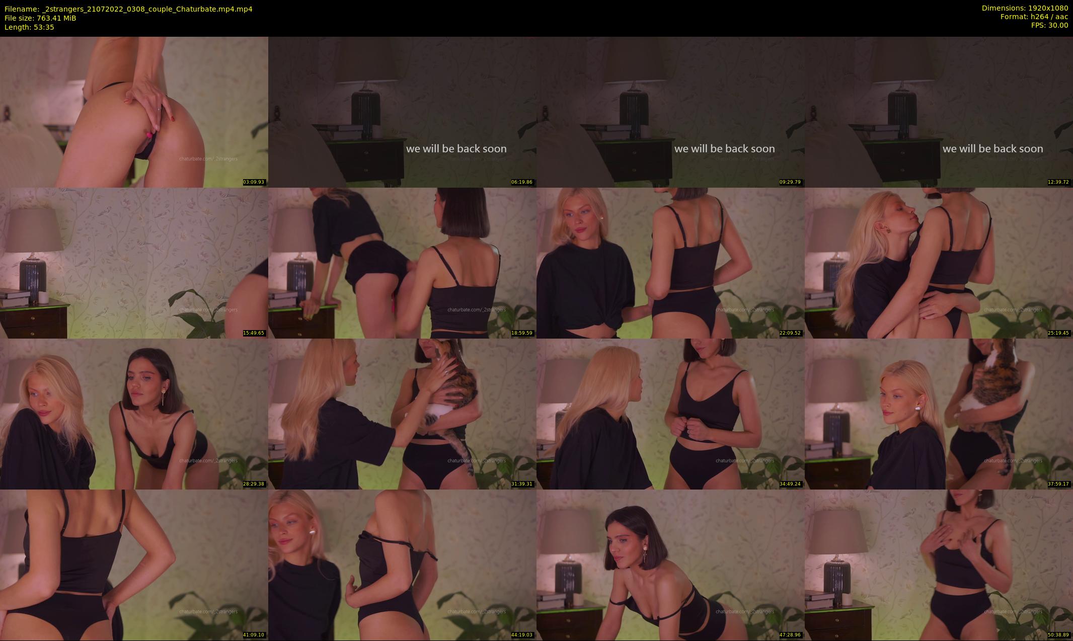 _2strangers — 54 minute Chaturbate couple cam show recording, 1080p, Jul 21, 2022