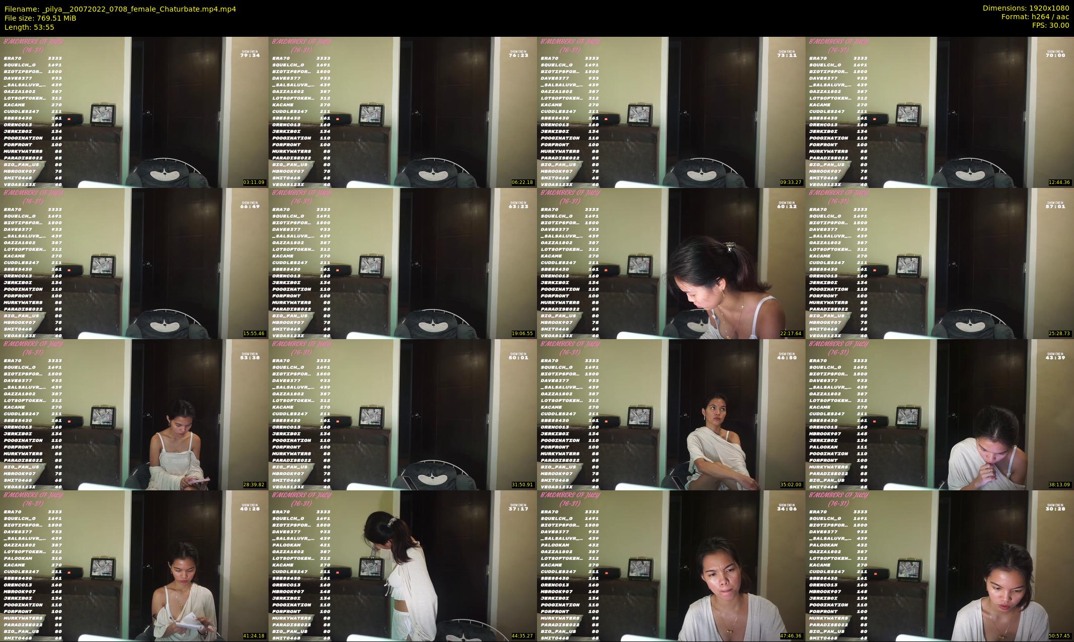 _pilya_ — 54 minute Chaturbate female cam show recording, 1080p, Jul 20, 2022