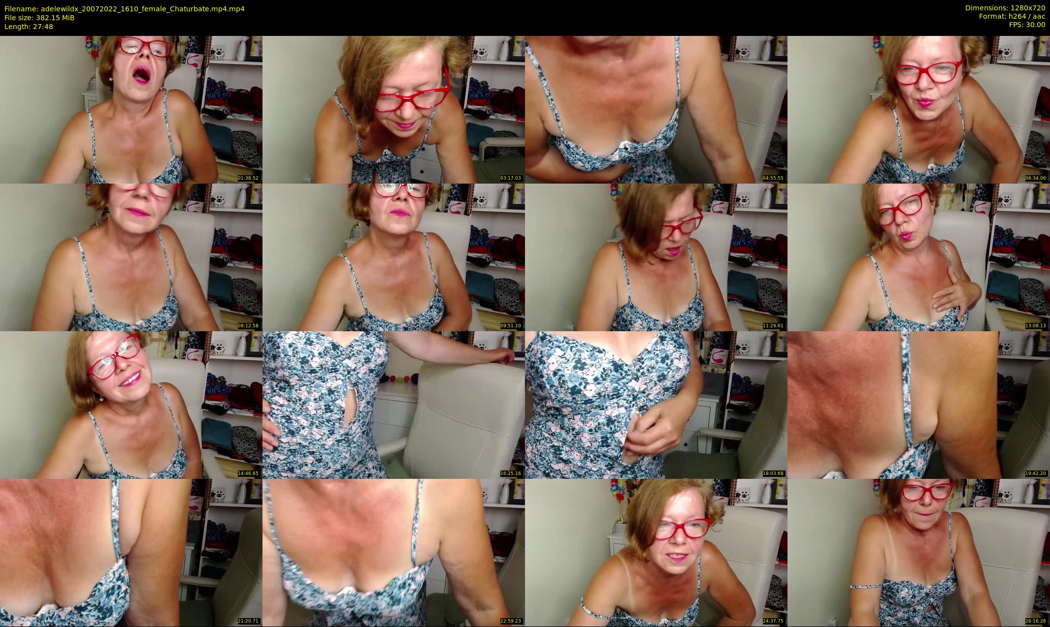adelewildx — 28 minute Chaturbate female cam show recording, 720p, Jul 20, 2022