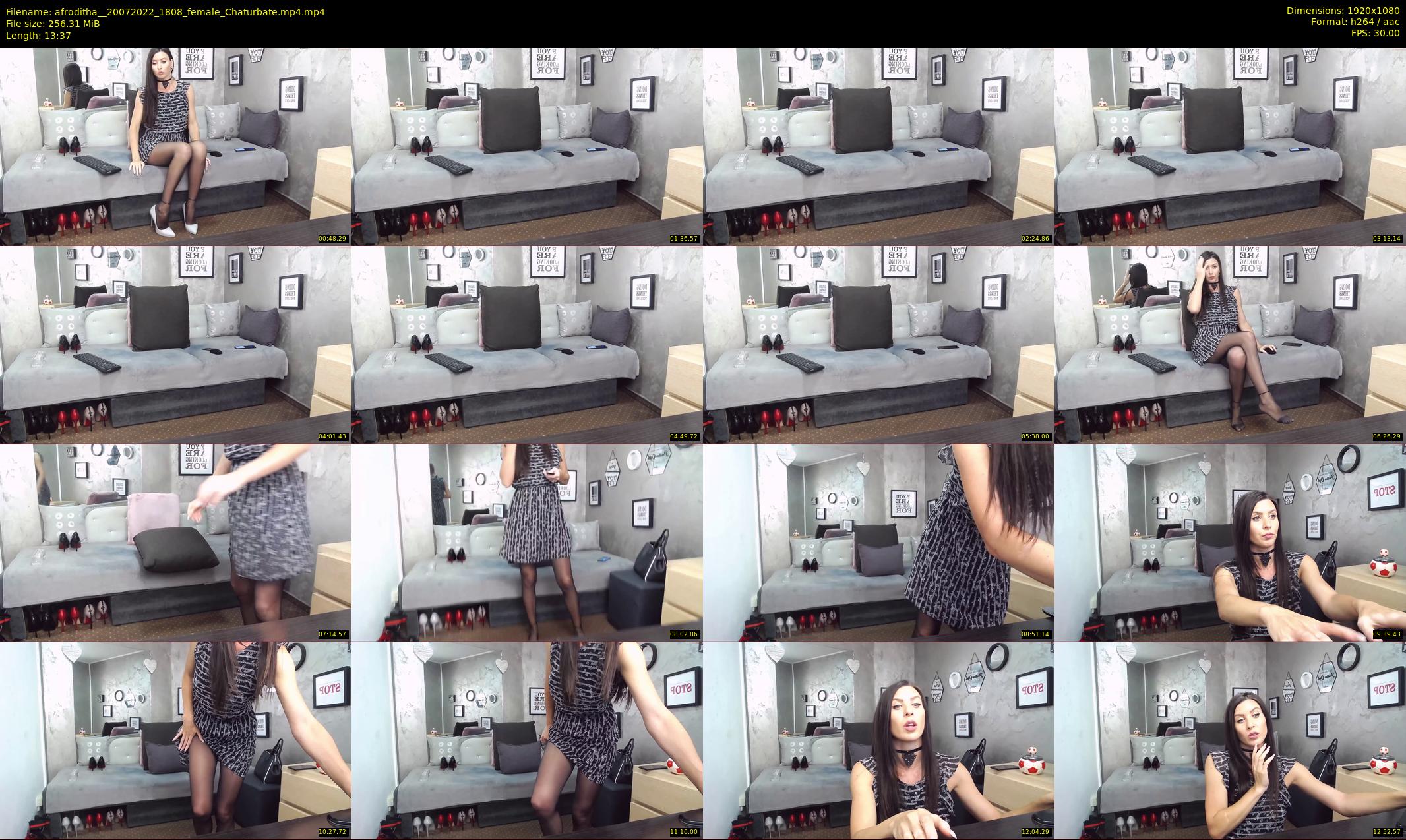 afroditha_ — 14 minute Chaturbate female cam show recording, 1080p, Jul 20, 2022