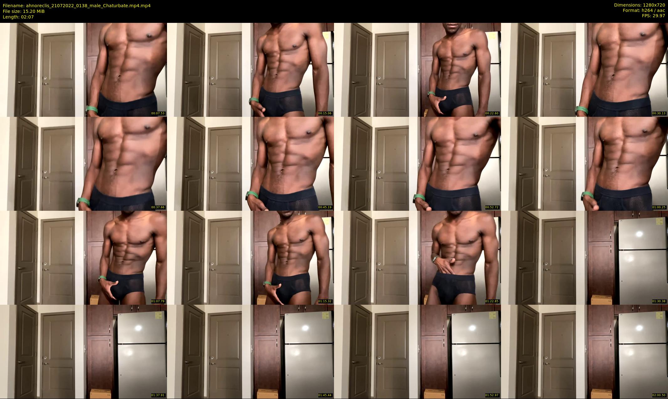 ahnoreclis — 3 minute Chaturbate male cam show recording, 720p, Jul 21, 2022