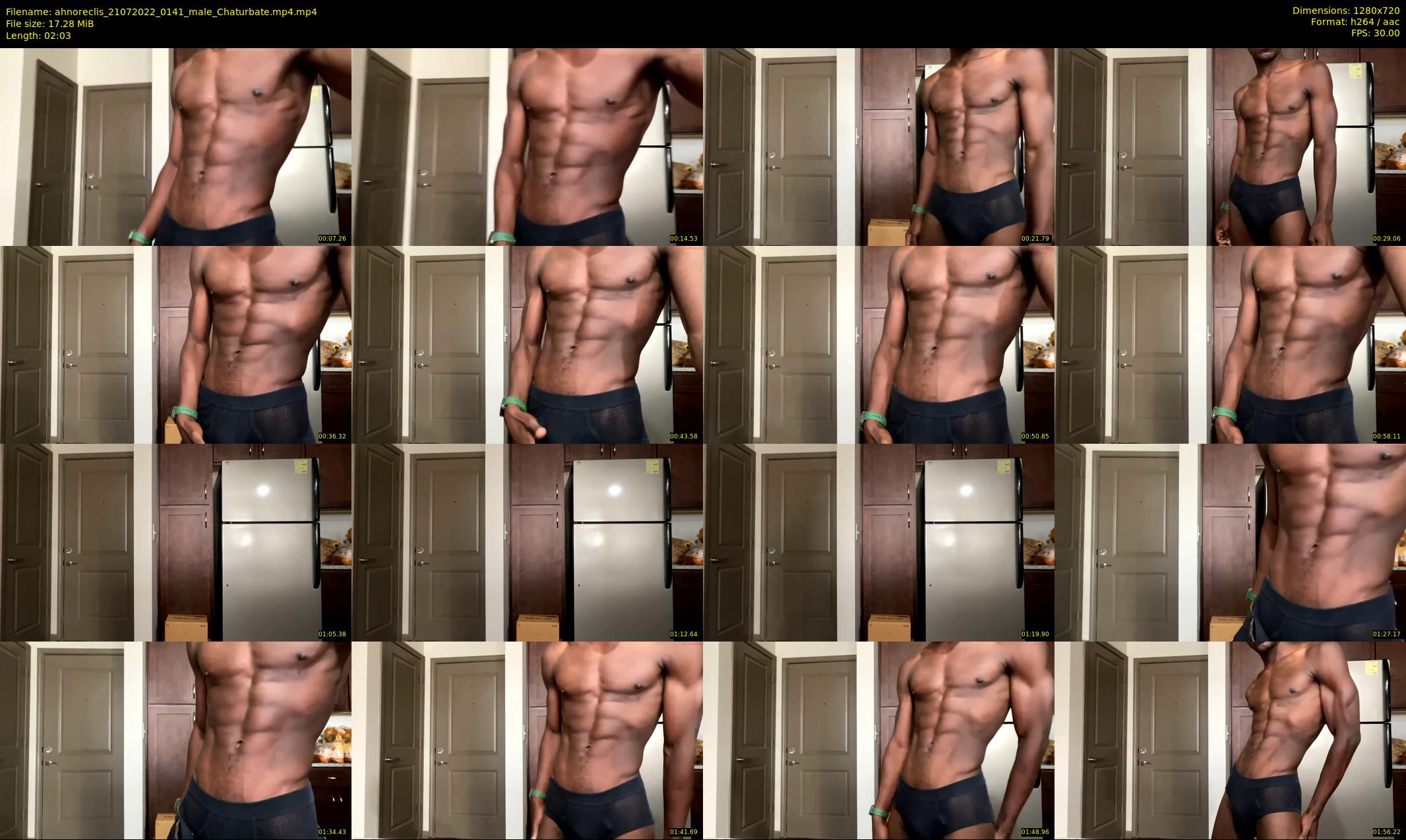 ahnoreclis — 3 minute Chaturbate male cam show recording, 720p, Jul 21, 2022