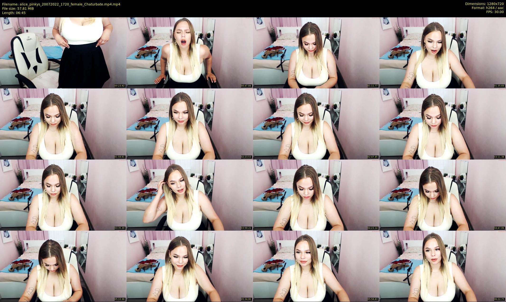 alice_pinkys — 7 minute Chaturbate female cam show recording, 720p, Jul 20, 2022