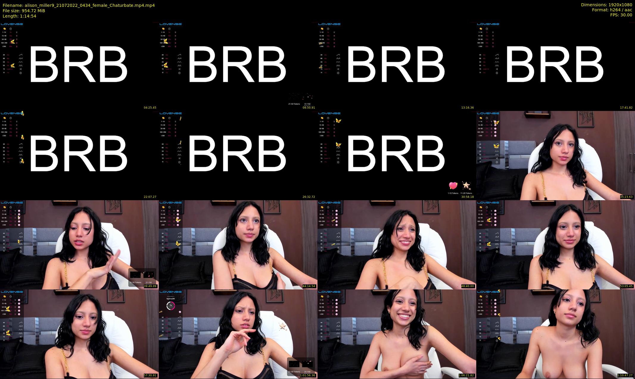 alison_miller9 — 75 minute Chaturbate female cam show recording, 1080p, Jul 21, 2022