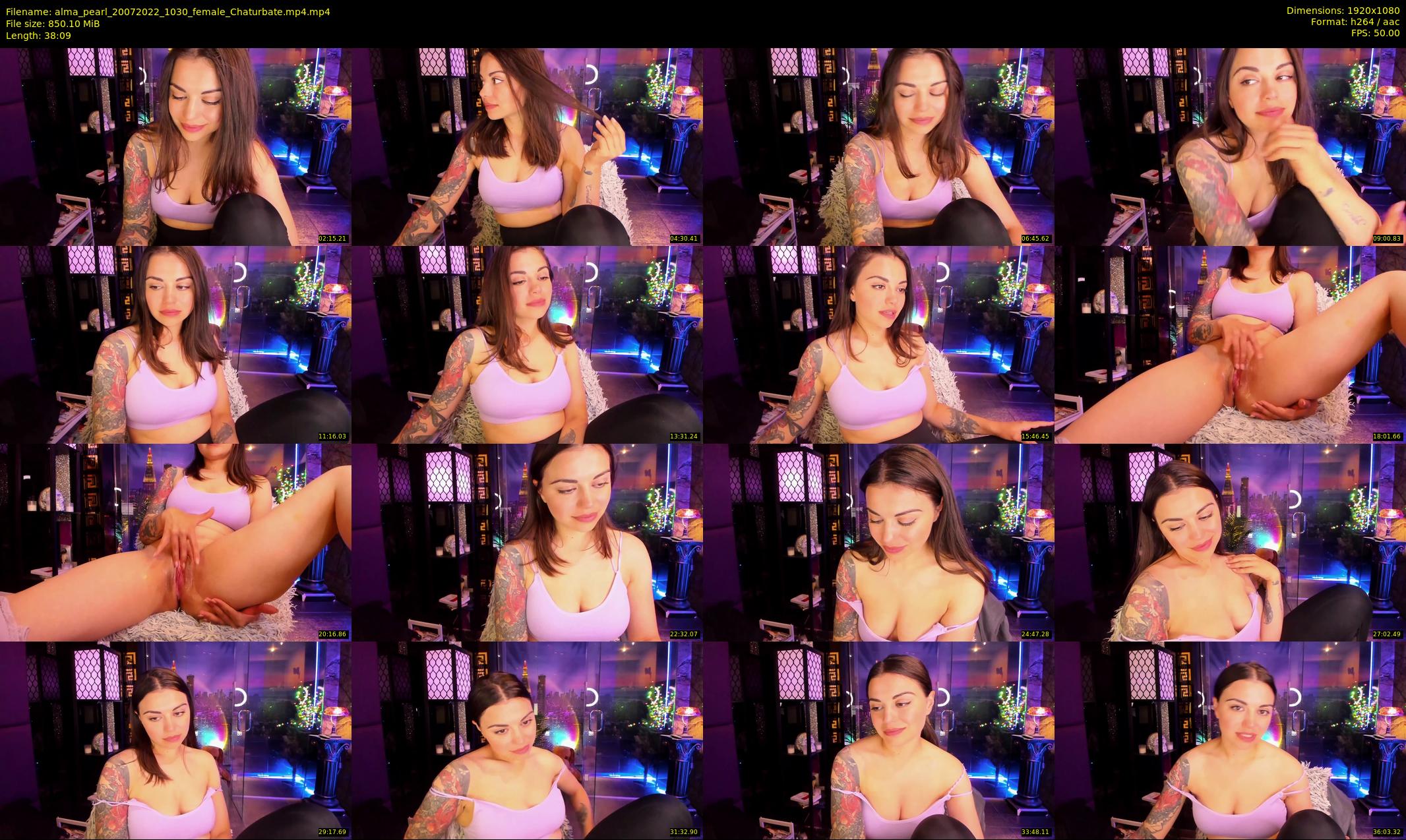 alma_pearl — 39 minute Chaturbate female cam show recording, 1080p, Jul 20, 2022