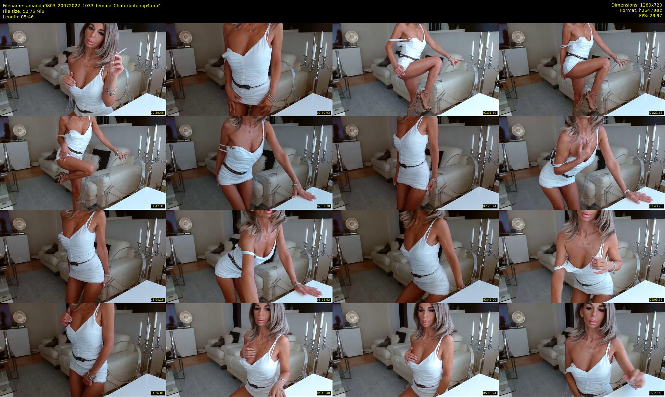 amanda0803 — 6 minute Chaturbate female cam show recording, 720p, Jul 20, 2022