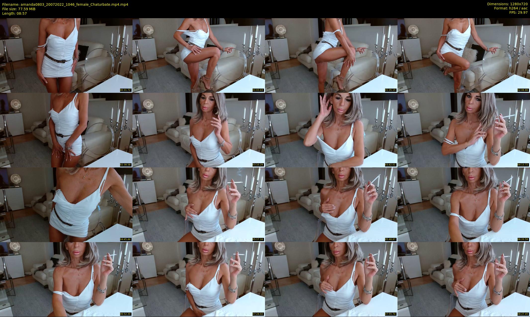 amanda0803 — 9 minute Chaturbate female cam show recording, 720p, Jul 20, 2022