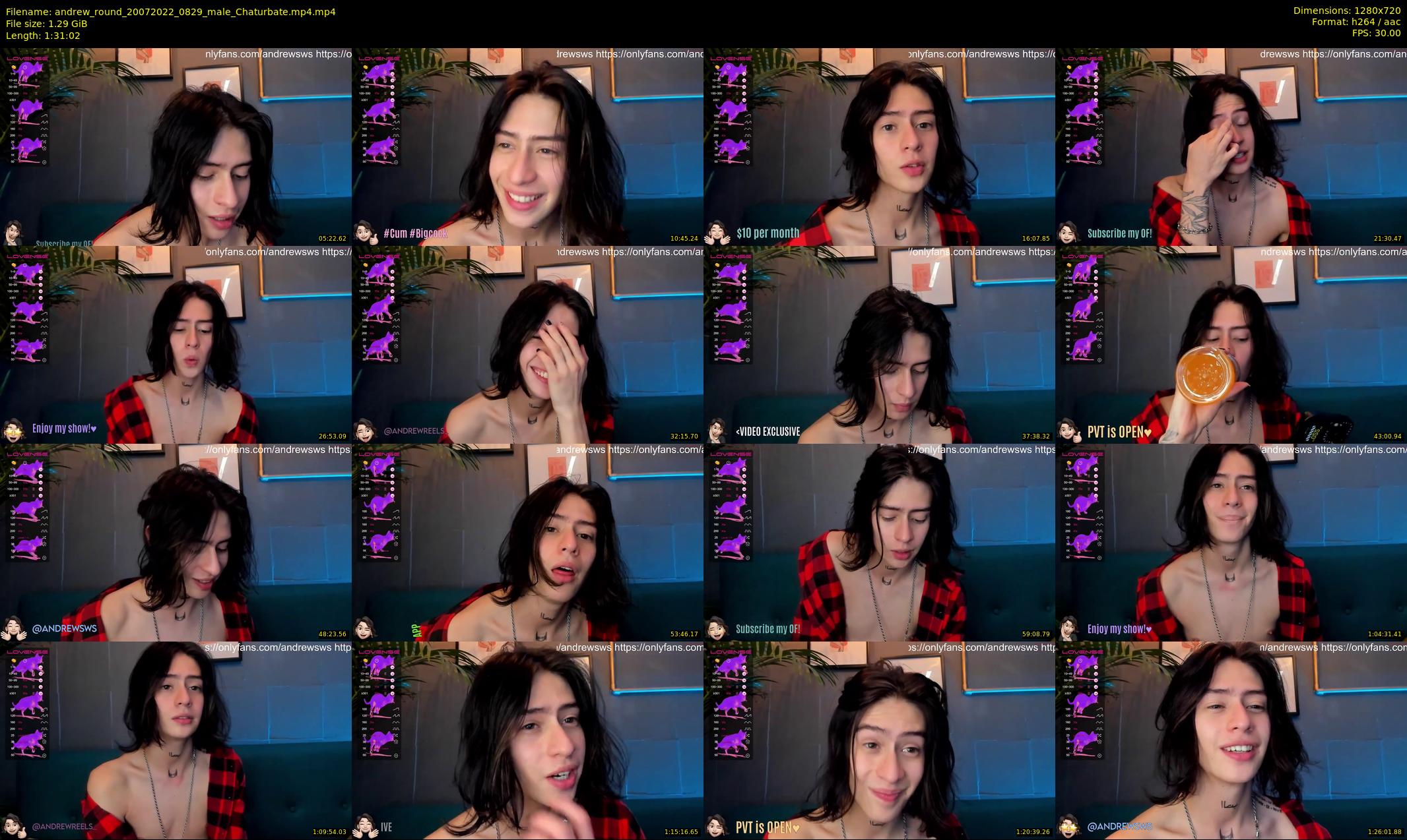 andrew_round — 92 minute Chaturbate male cam show recording, 720p, Jul 20, 2022