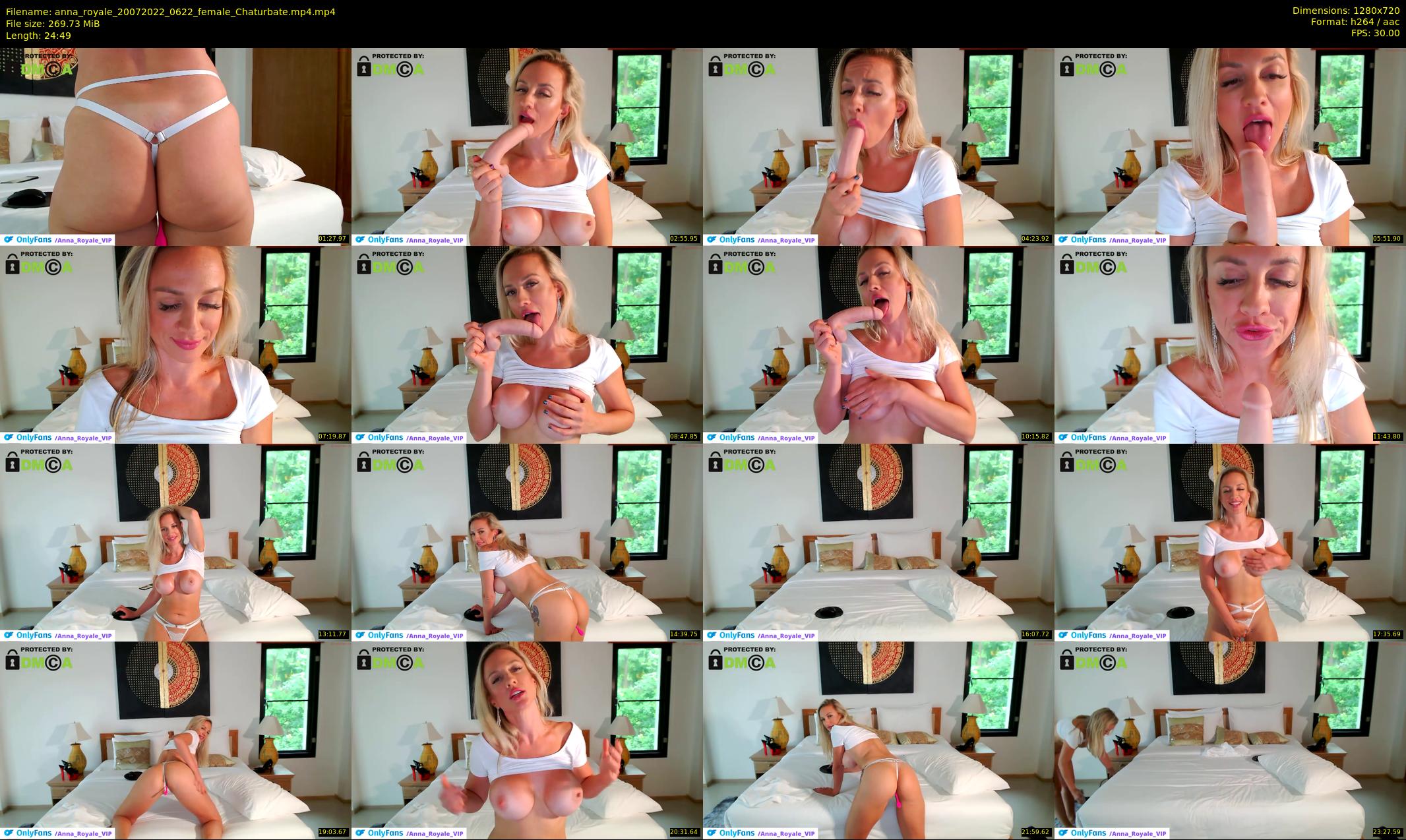 anna_royale — 25 minute Chaturbate female cam show recording, 720p, Jul 20, 2022