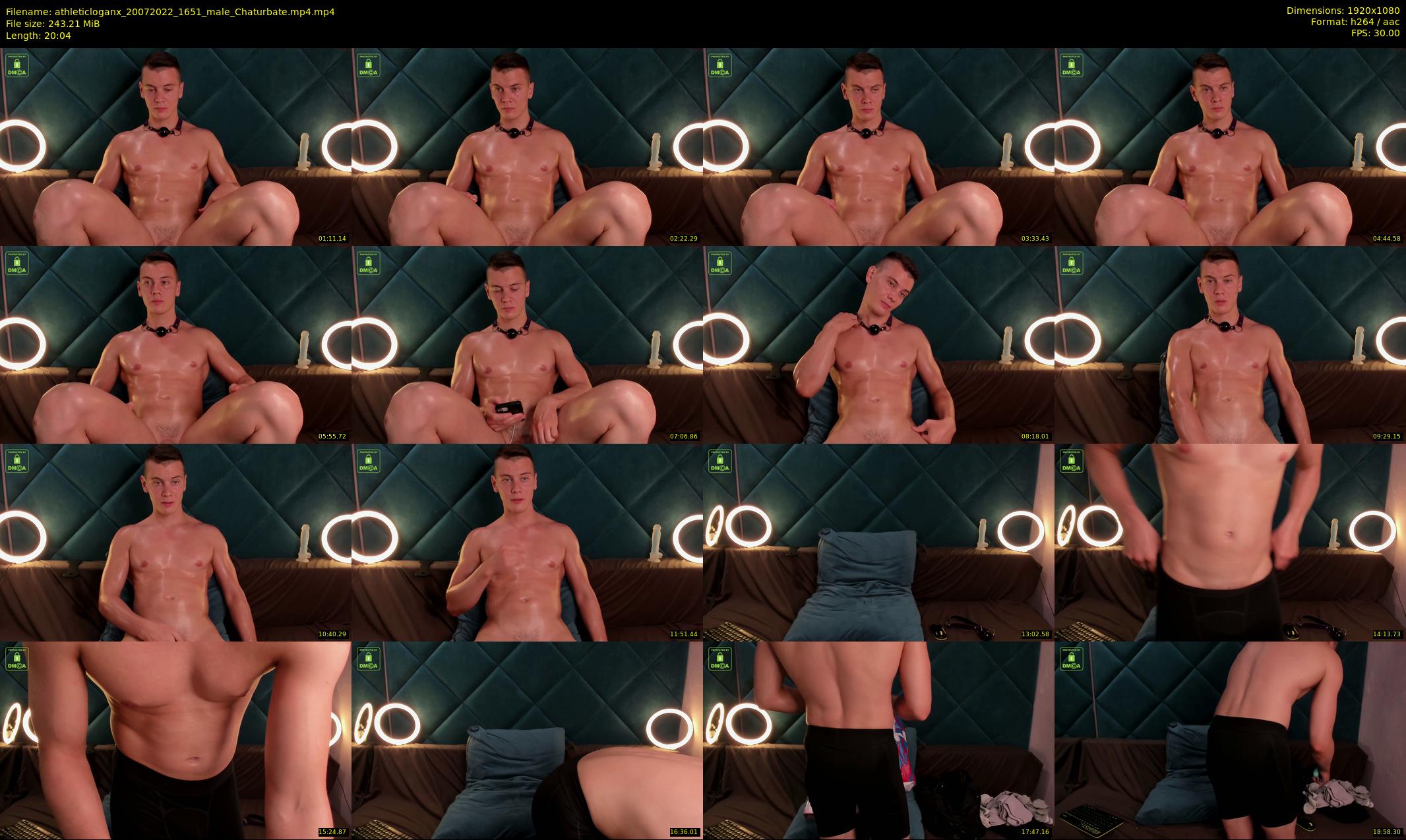 athleticloganx — 21 minute Chaturbate male cam show recording, 1080p, Jul 20, 2022