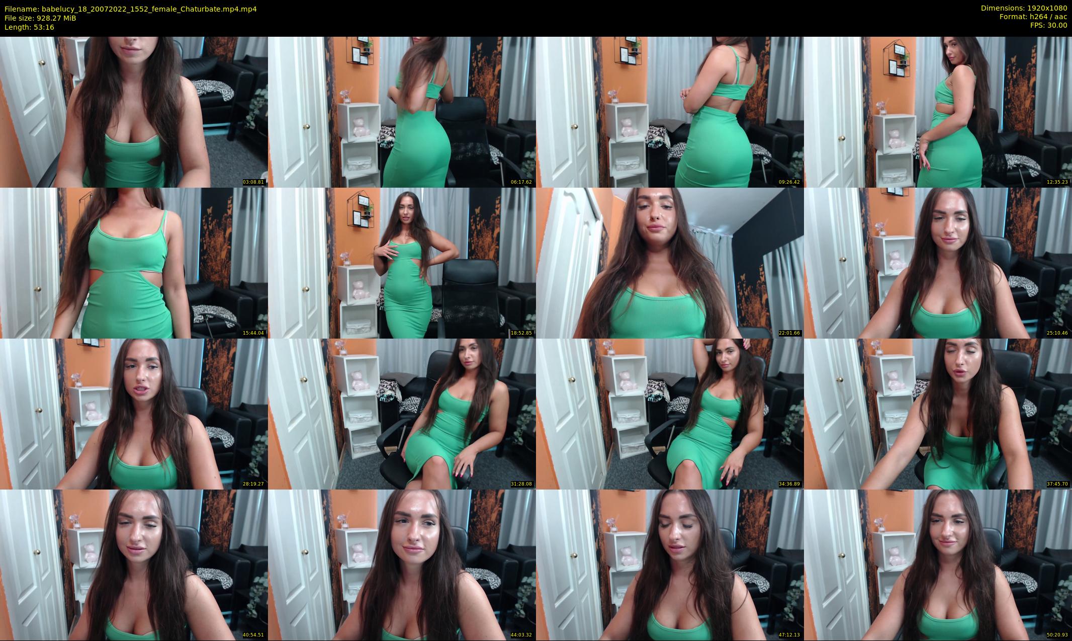 babelucy_18 — 54 minute Chaturbate female cam show recording, 1080p, Jul 20, 2022