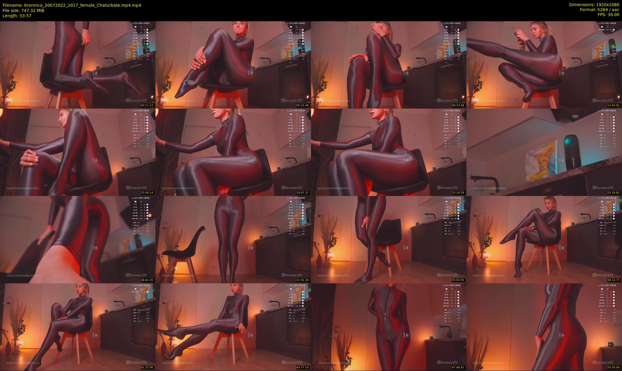 bronnica — 54 minute Chaturbate female cam show recording, 1080p, Jul 20, 2022