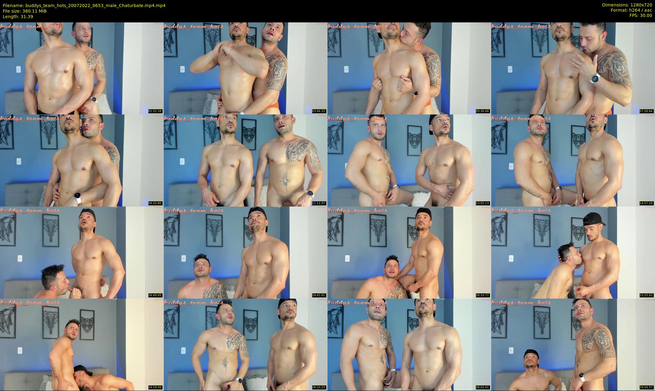 buddys_team_hots — 32 minute Chaturbate couple cam show recording, 720p, Jul 20, 2022