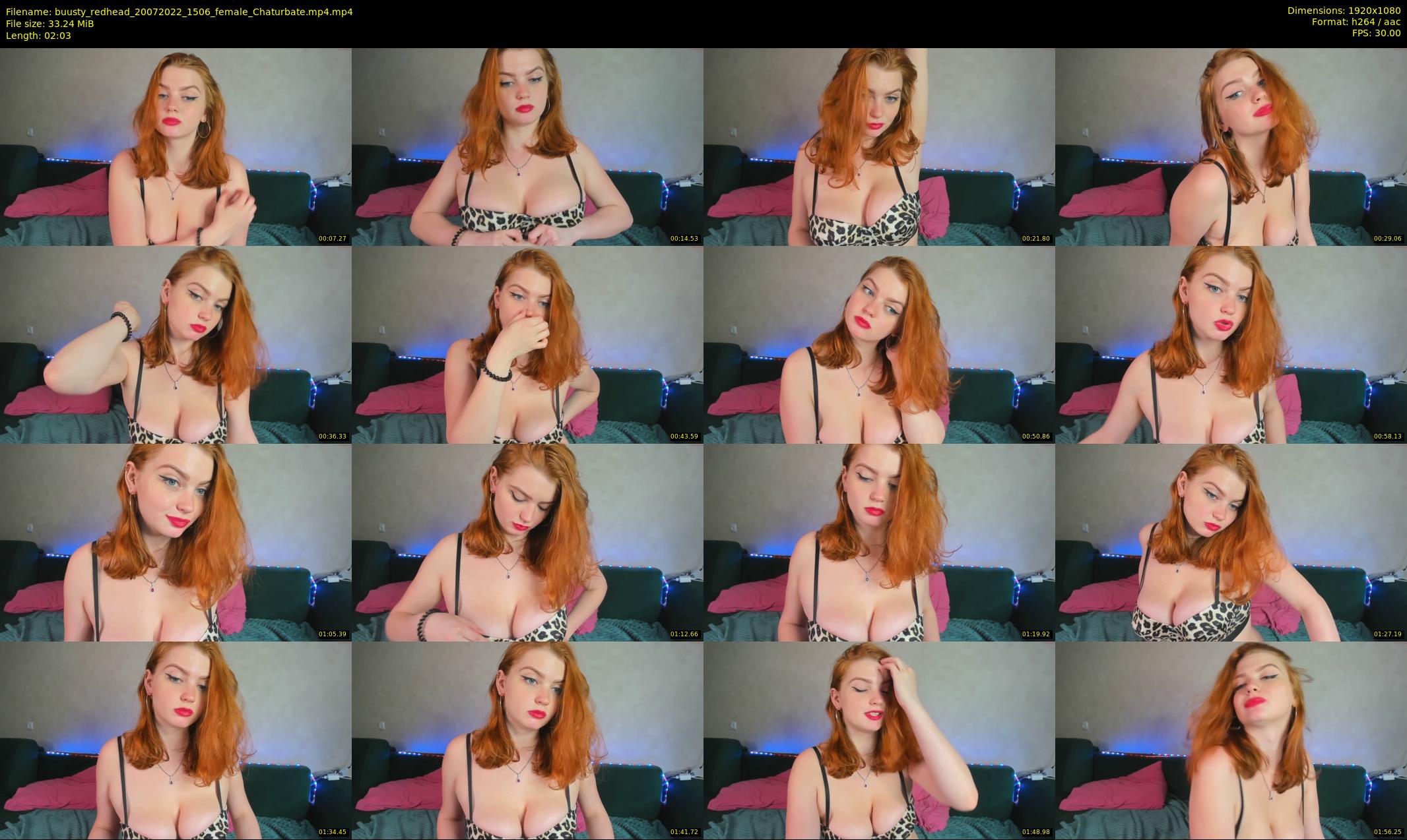 buusty_redhead — 3 minute Chaturbate female cam show recording, 1080p, Jul 20, 2022