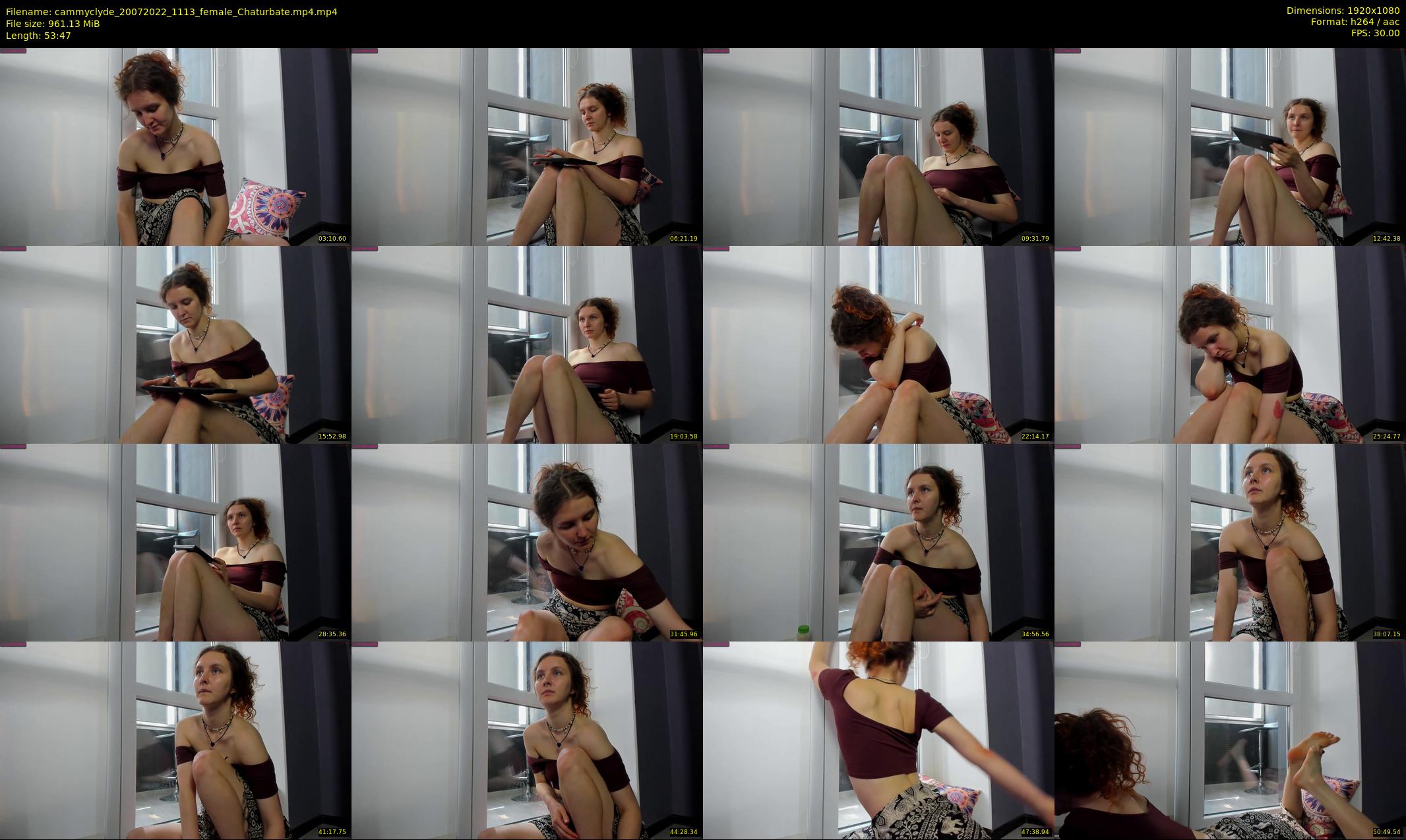 cammyclyde — 54 minute Chaturbate female cam show recording, 1080p, Jul 20, 2022