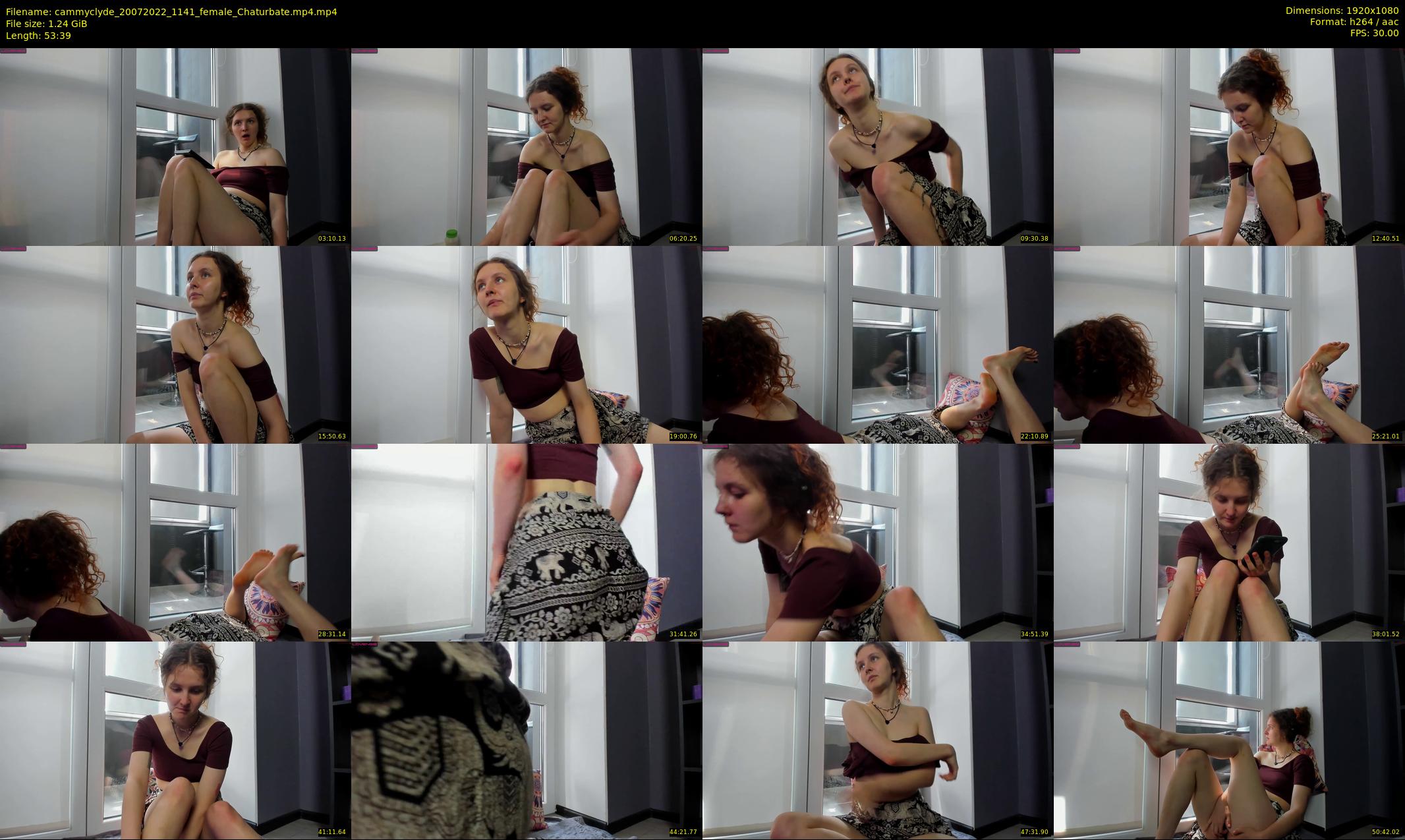 cammyclyde — 54 minute Chaturbate female cam show recording, 1080p, Jul 20, 2022