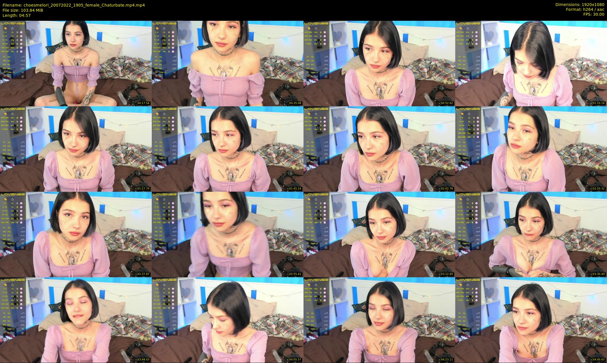 choesmelori — 5 minute Chaturbate couple cam show recording, 1080p, Jul 20, 2022