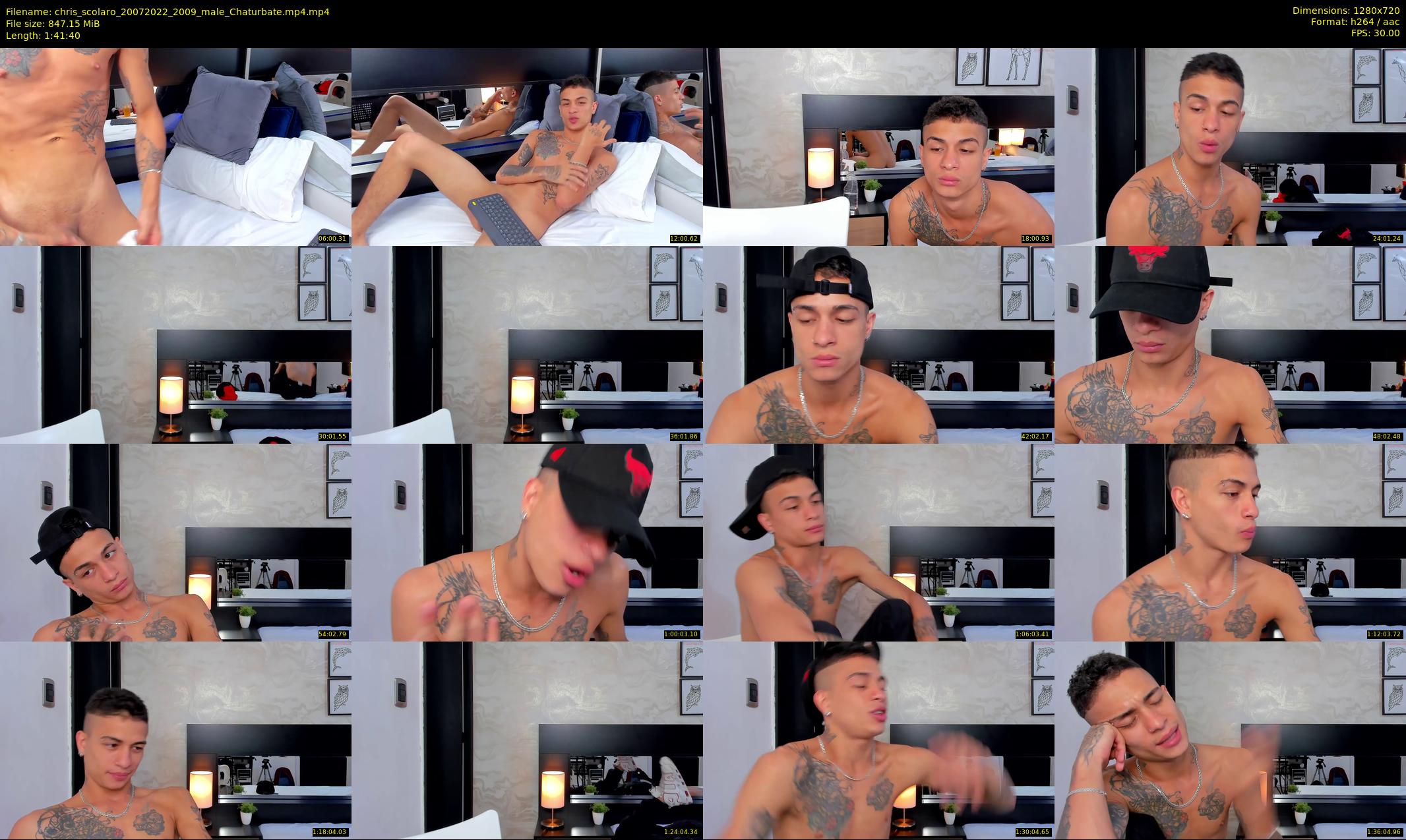 chris_scolaro — 102 minute Chaturbate male cam show recording, 720p, Jul 20, 2022