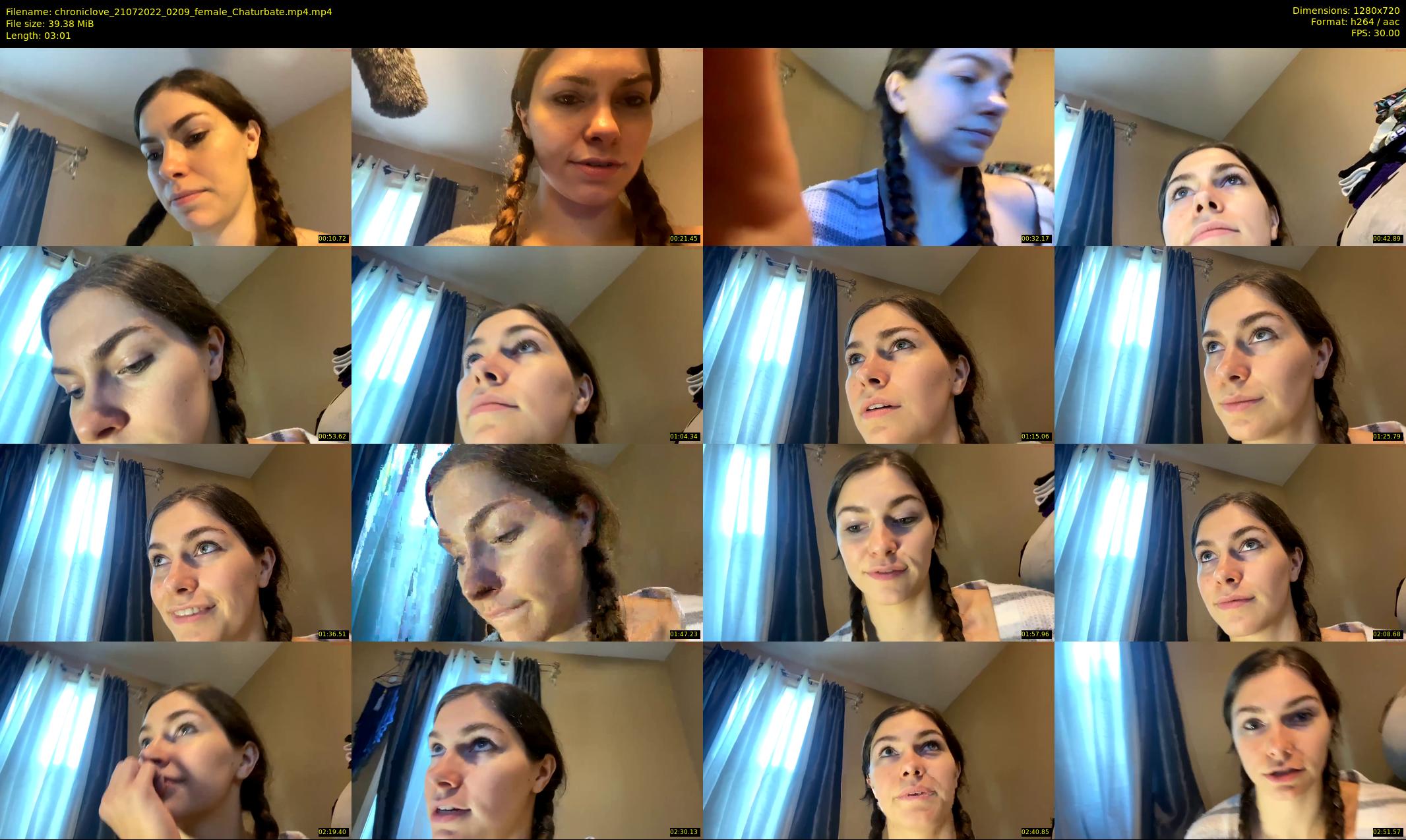 chroniclove — 4 minute Chaturbate female cam show recording, 720p, Jul 21, 2022