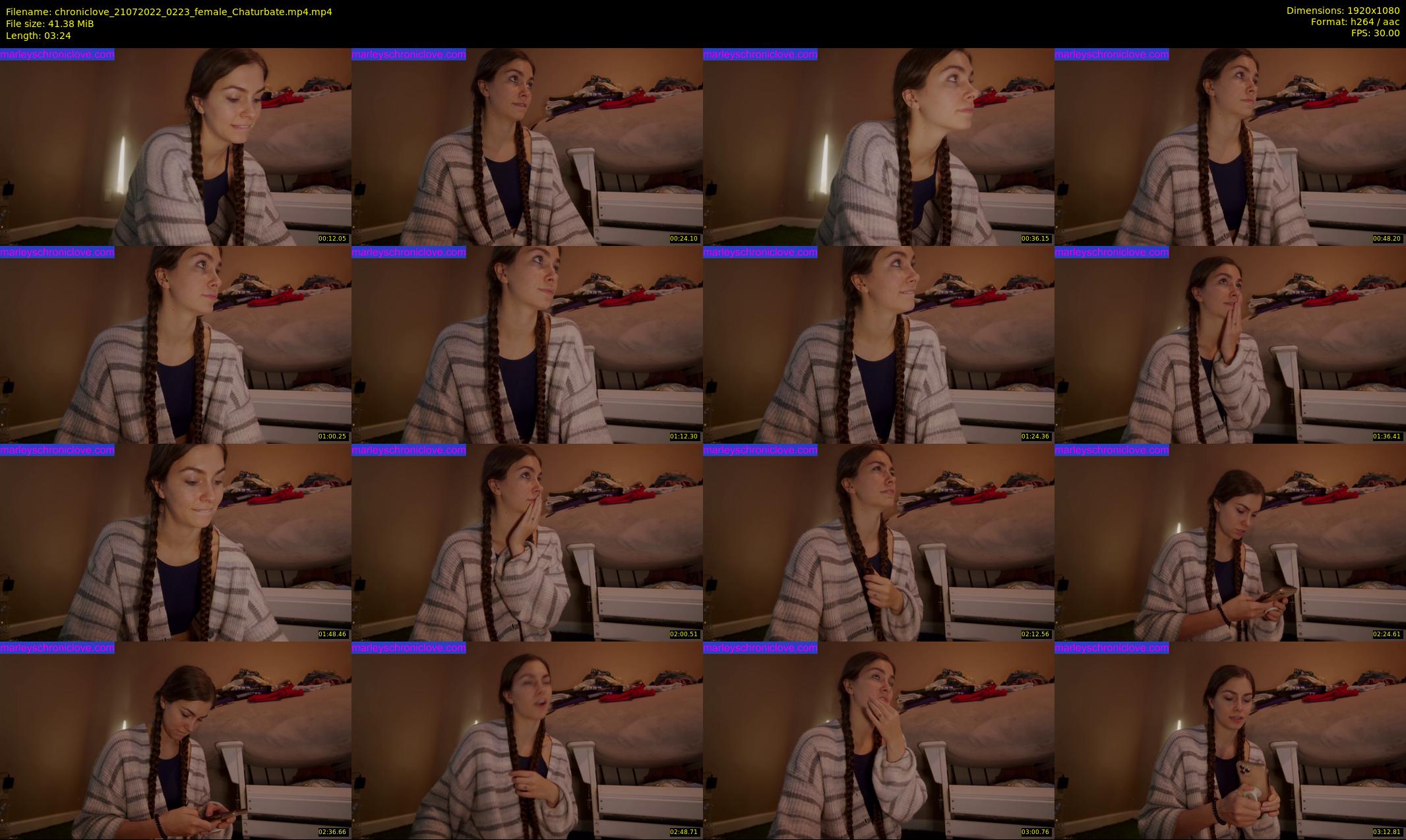 chroniclove — 4 minute Chaturbate female cam show recording, 1080p, Jul 21, 2022