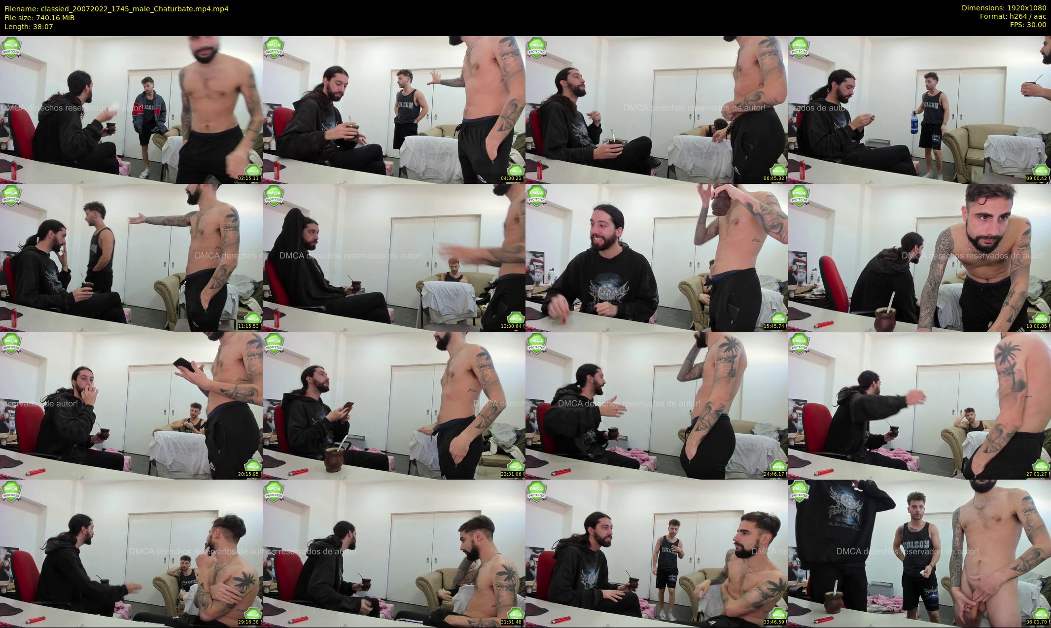 classied — 39 minute Chaturbate male cam show recording, 1080p, Jul 20, 2022