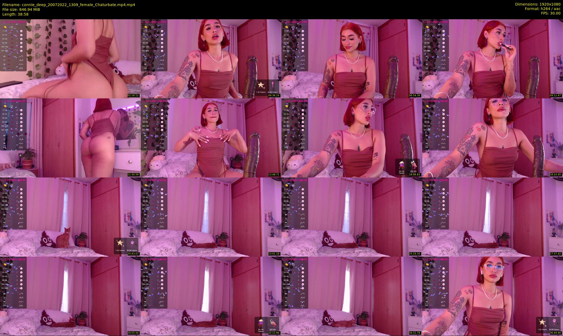 connie_deep — 39 minute Chaturbate female cam show recording, 1080p, Jul 20, 2022