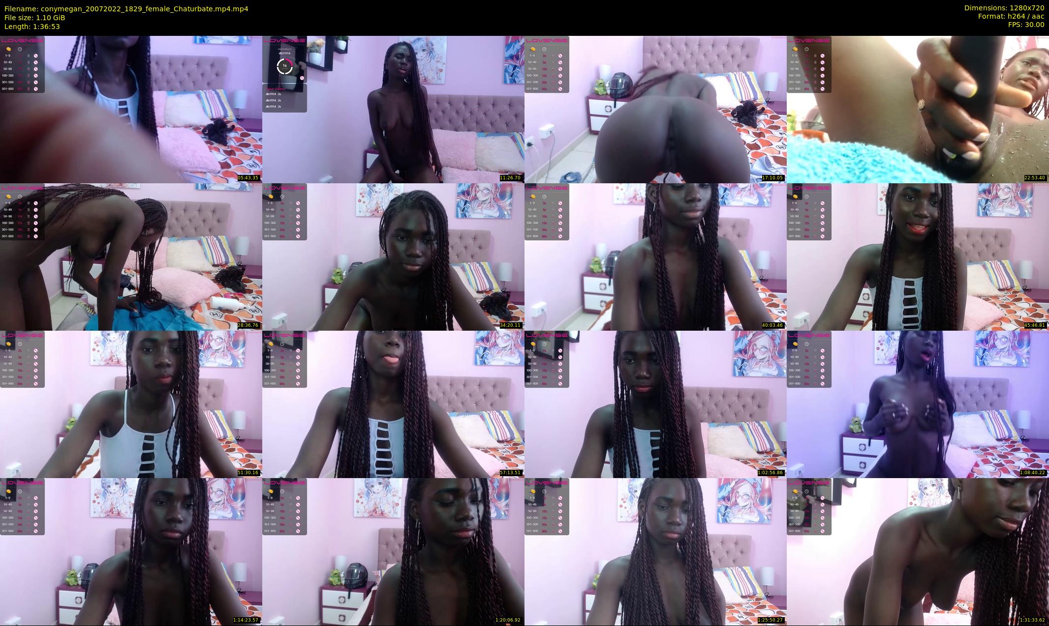 conymegan — 97 minute Chaturbate female cam show recording, 720p, Jul 20, 2022