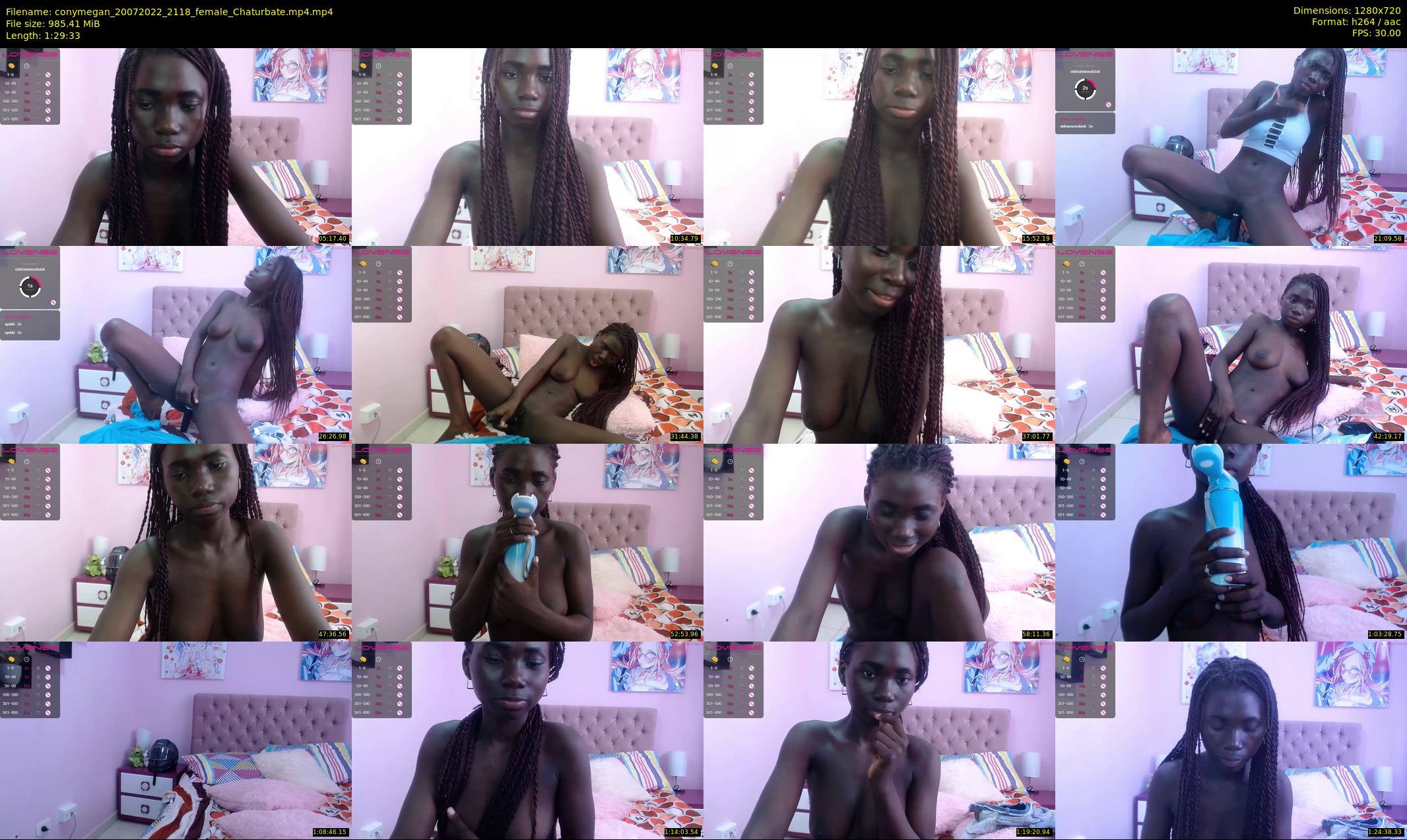 conymegan — 90 minute Chaturbate female cam show recording, 720p, Jul 20, 2022