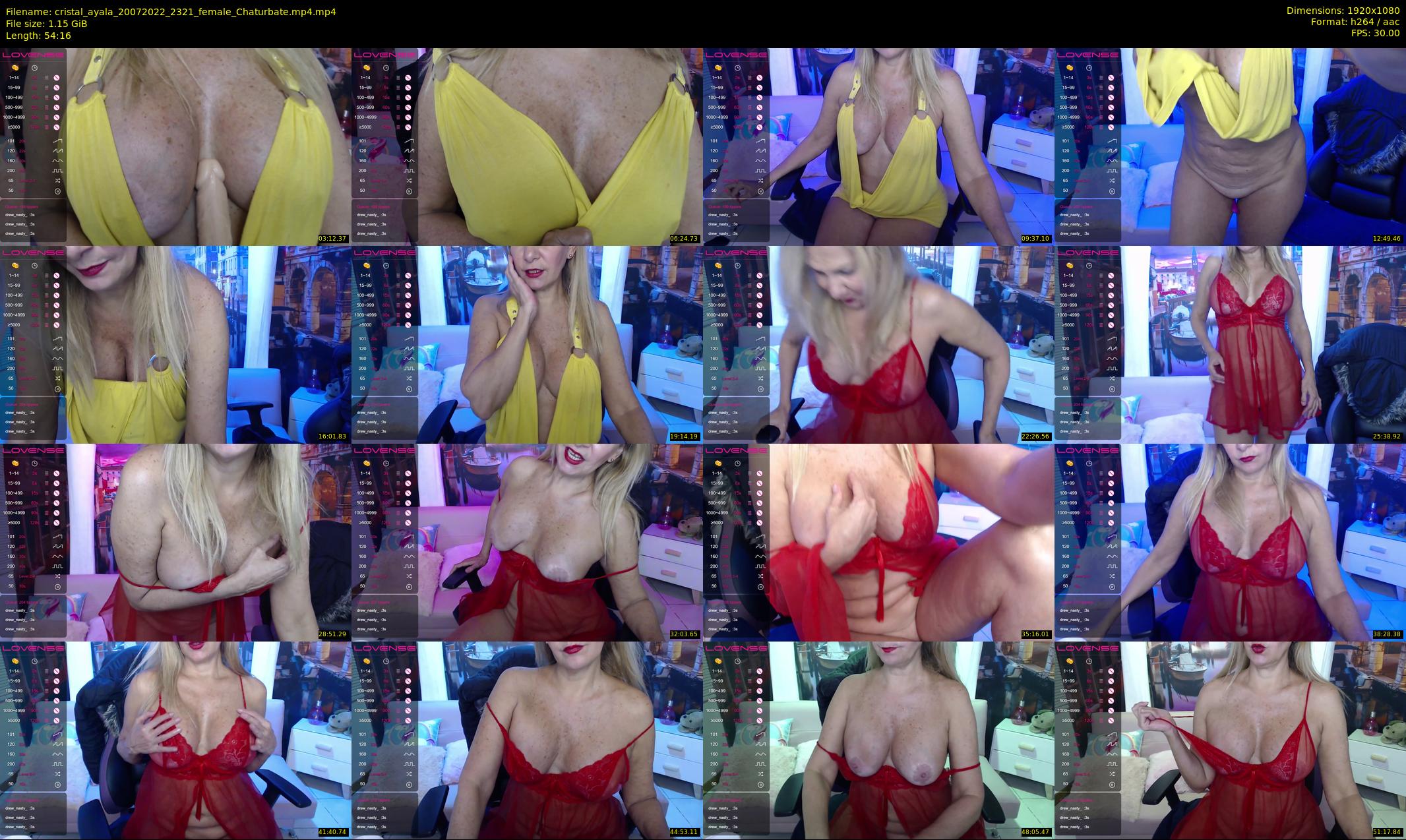 cristal_ayala — 55 minute Chaturbate female cam show recording, 1080p, Jul 20, 2022