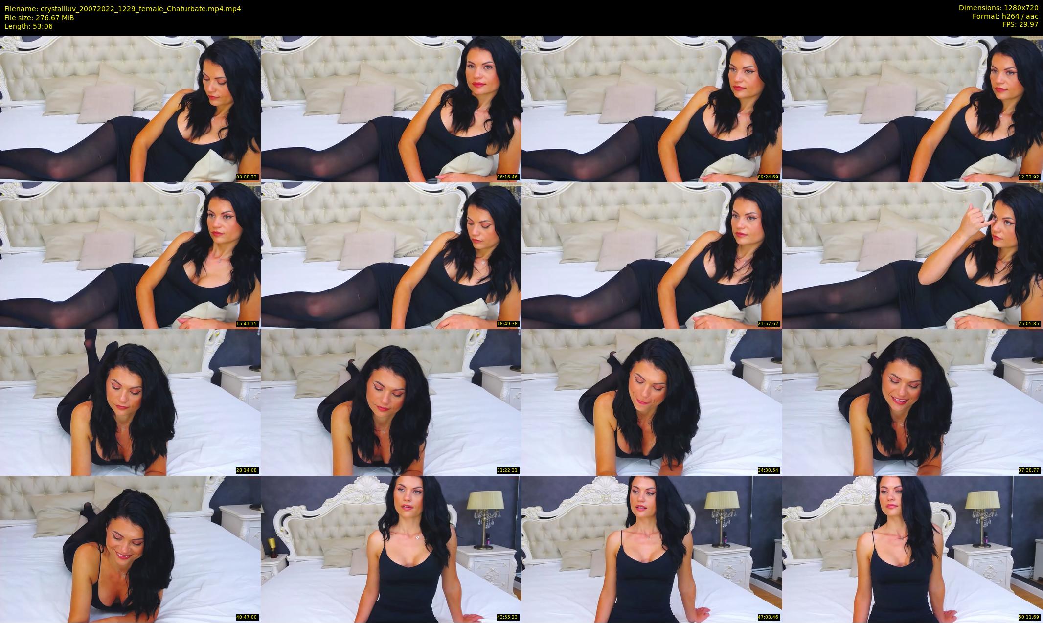 crystallluv — 54 minute Chaturbate female cam show recording, 720p, Jul 20, 2022