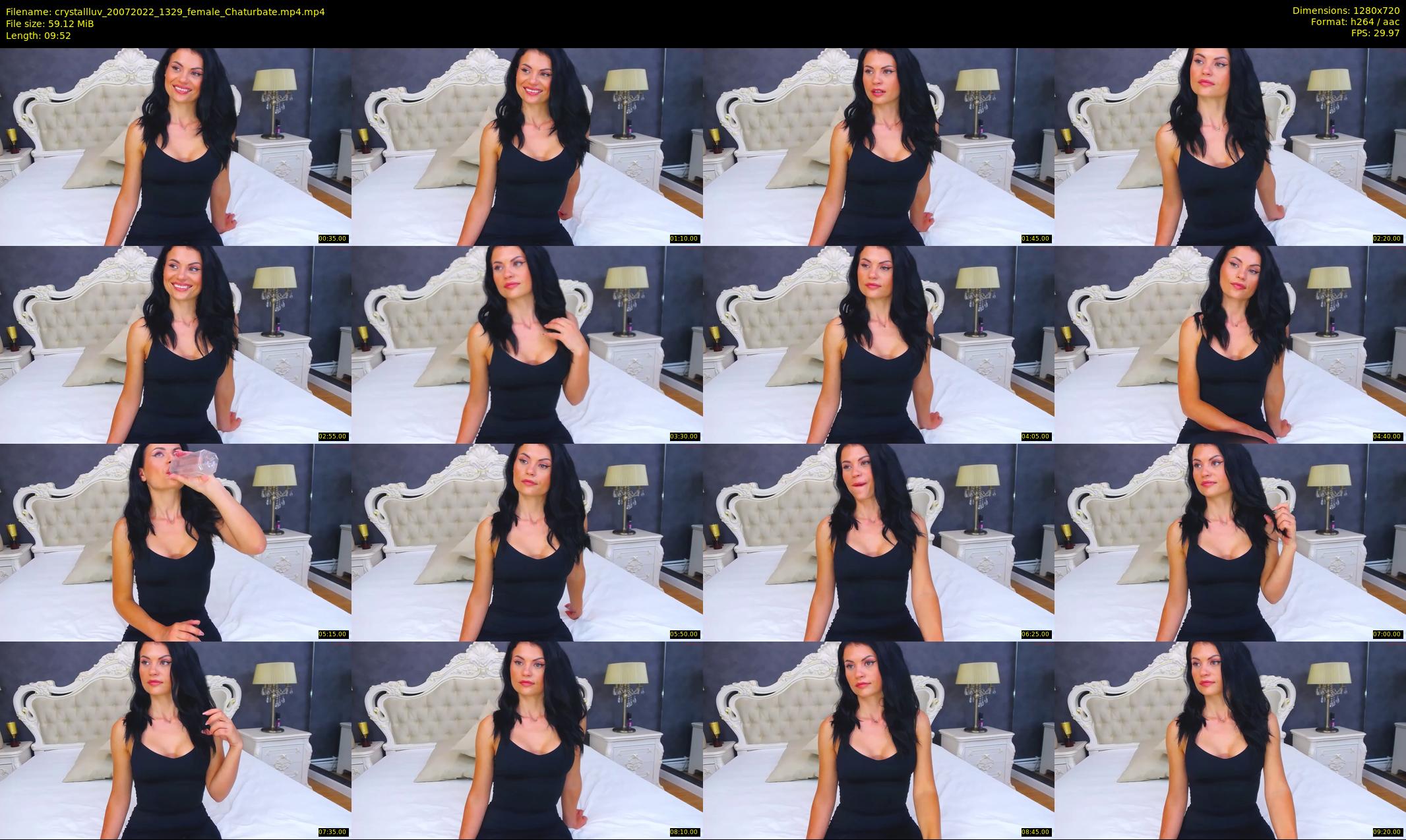 crystallluv — 10 minute Chaturbate female cam show recording, 720p, Jul 20, 2022
