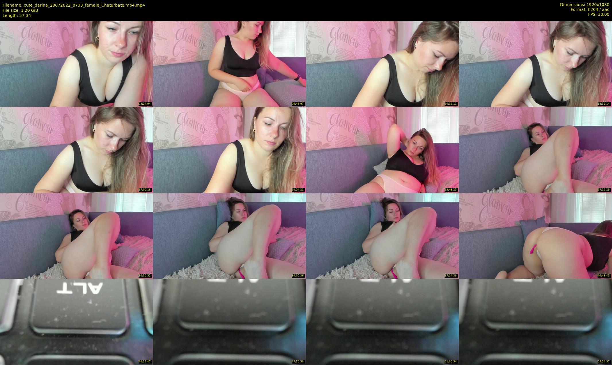 cute_darina — 58 minute Chaturbate female cam show recording, 1080p, Jul 20, 2022