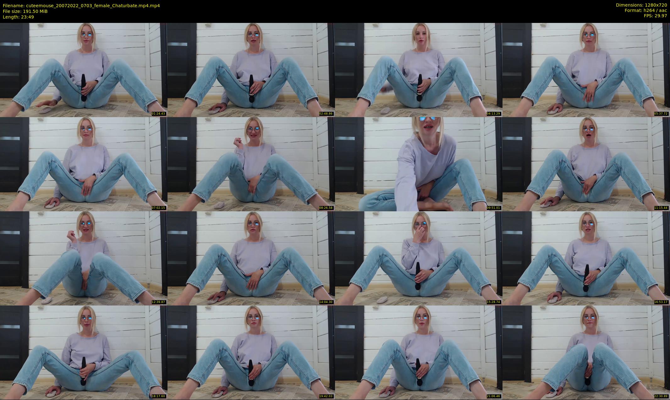 cuteemouse — 24 minute Chaturbate female cam show recording, 720p, Jul 20, 2022